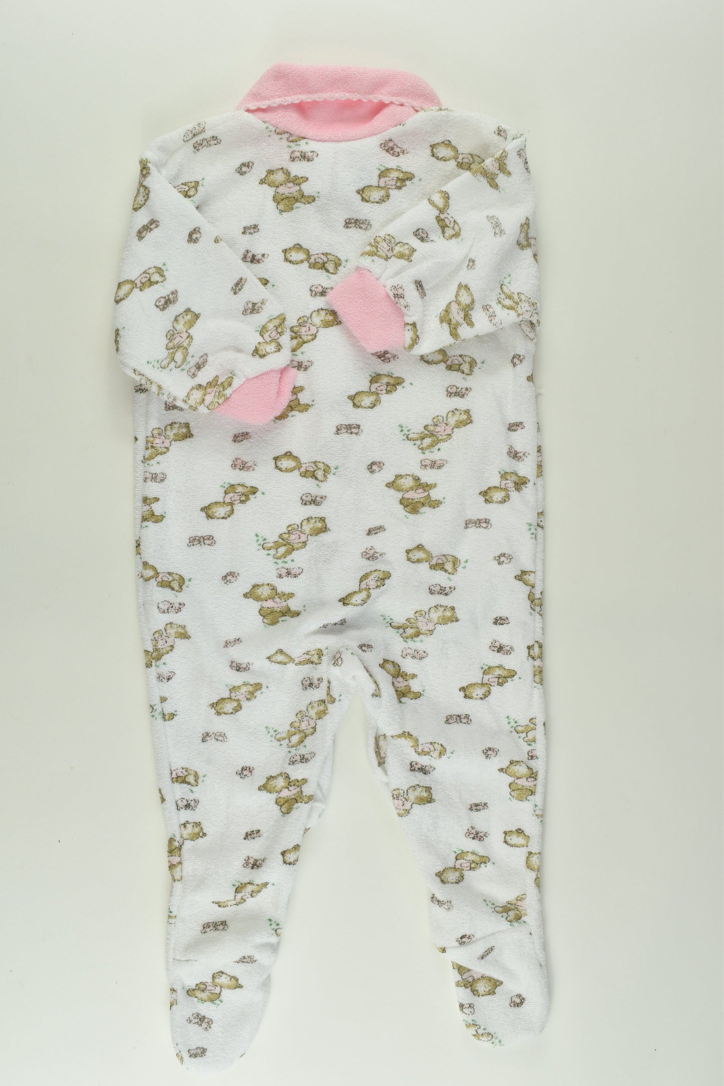 Happy Tots Size 0 Vintage Terry Romper
