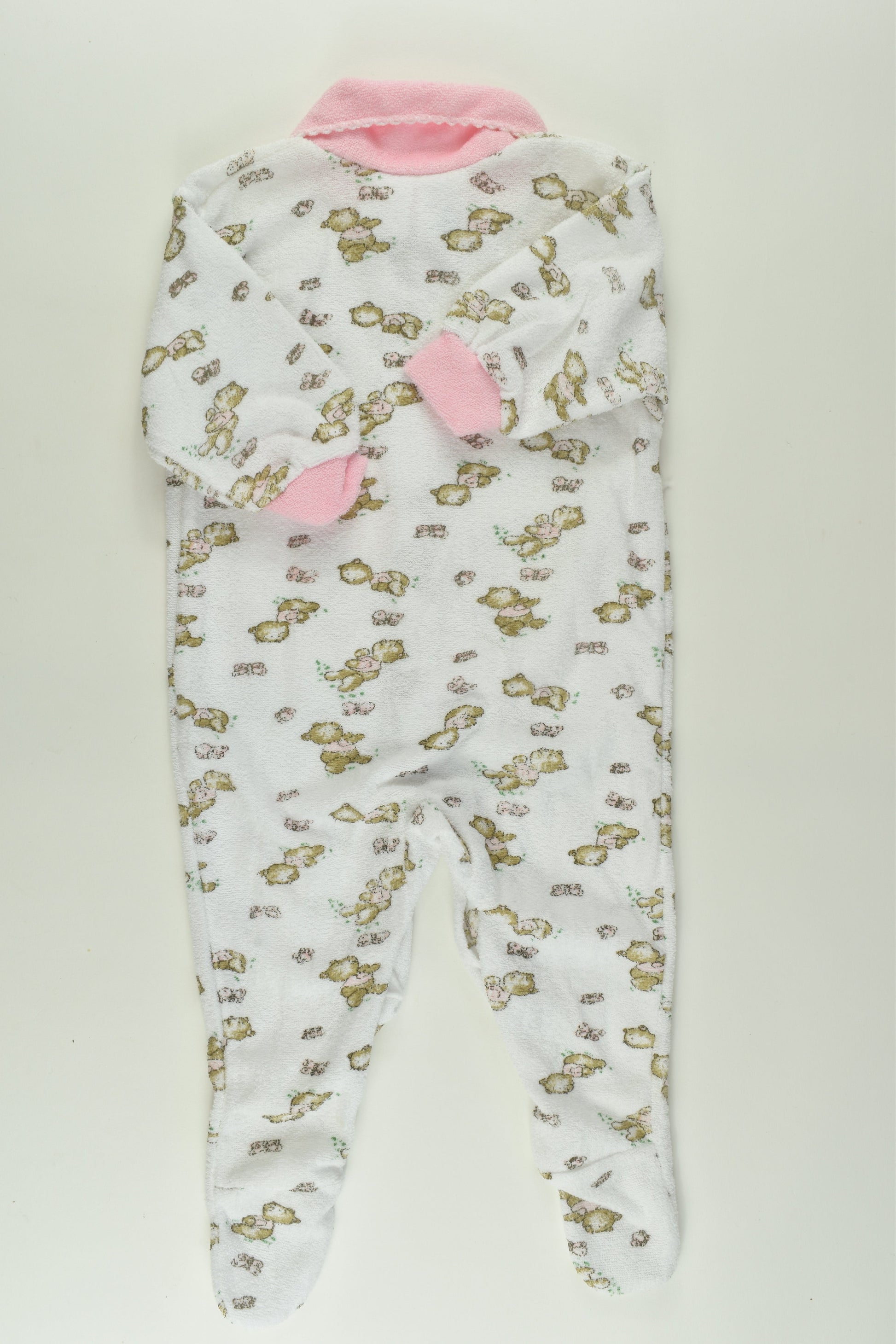 Happy Tots Size 0 Vintage Terry Romper