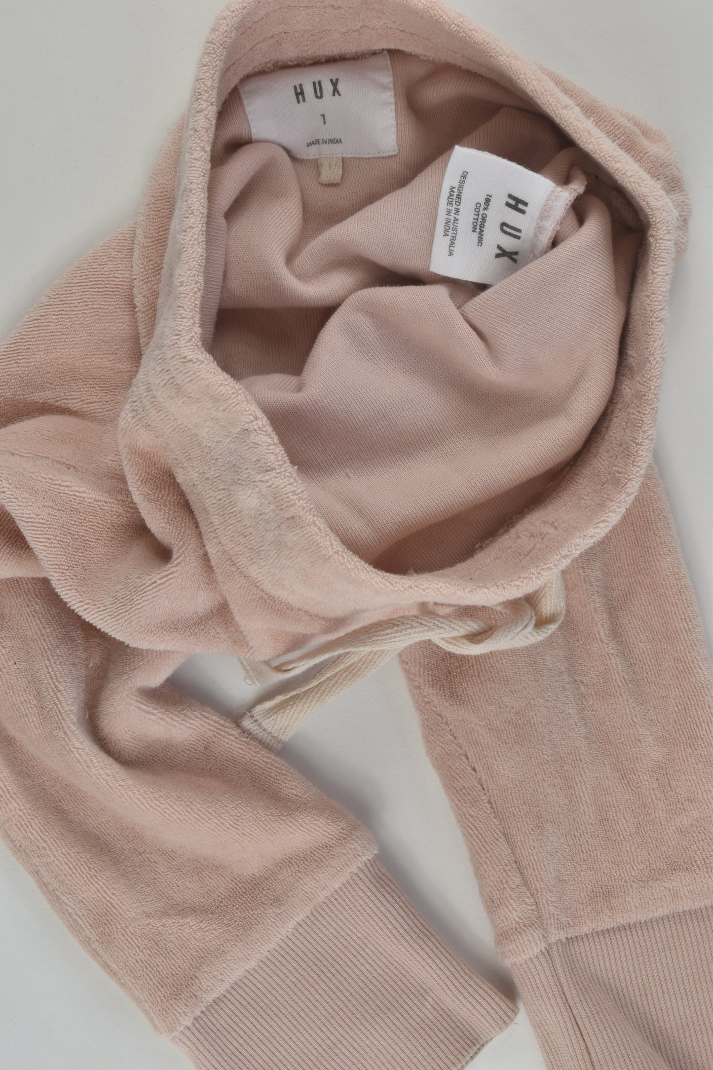 Hux Size 1 Terry Track Pants