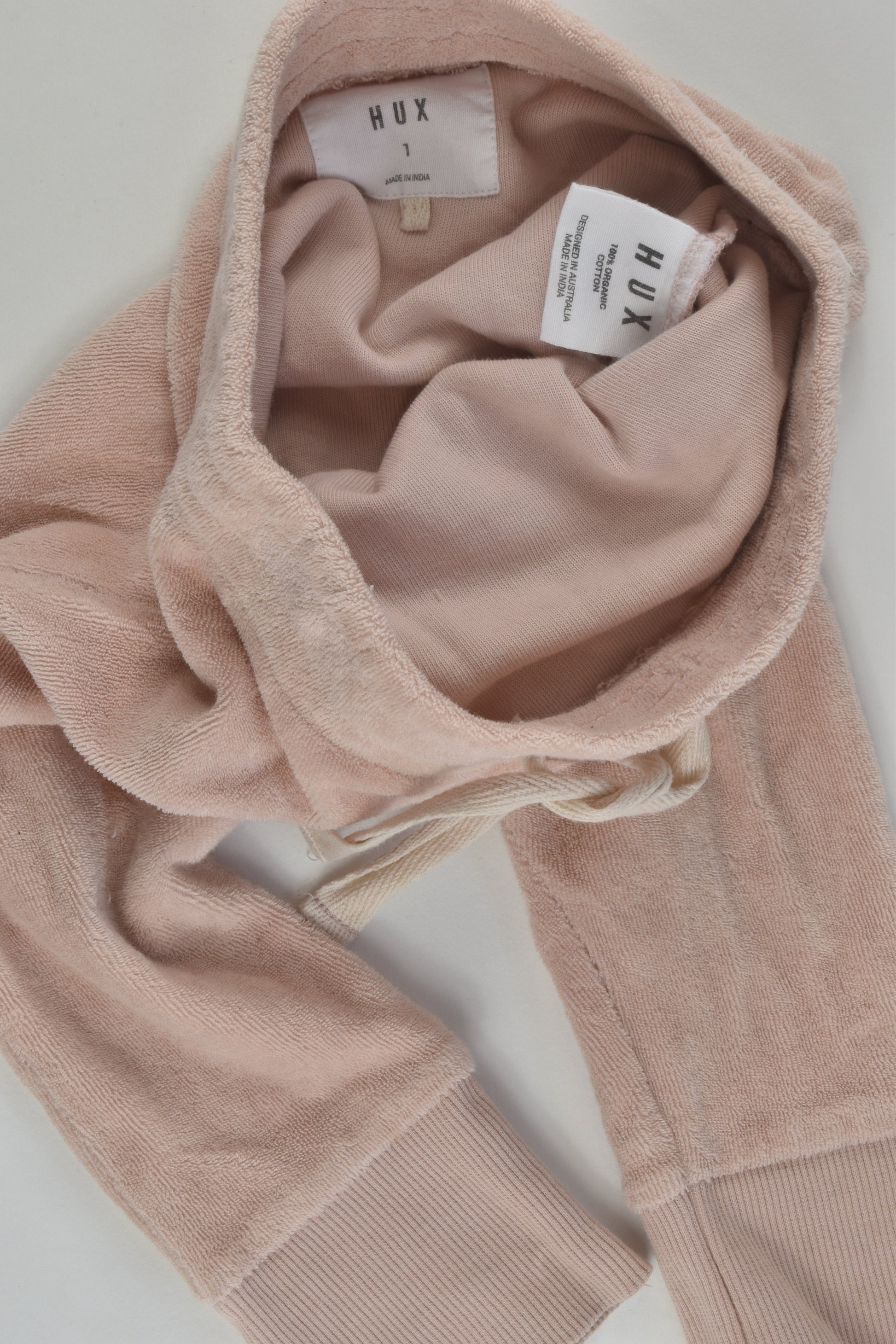 Hux Size 1 Terry Track Pants