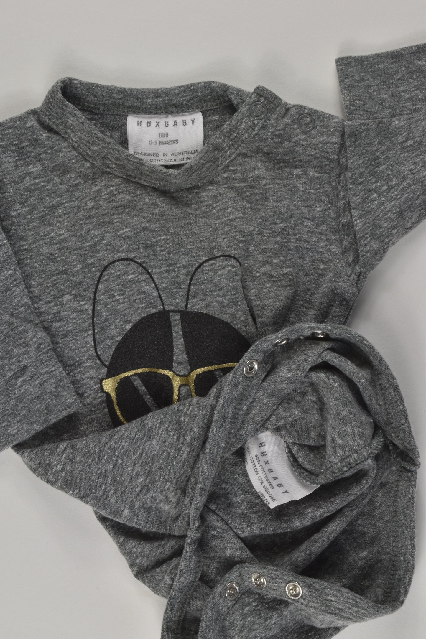 Huxbaby Size 000 Bodysuit