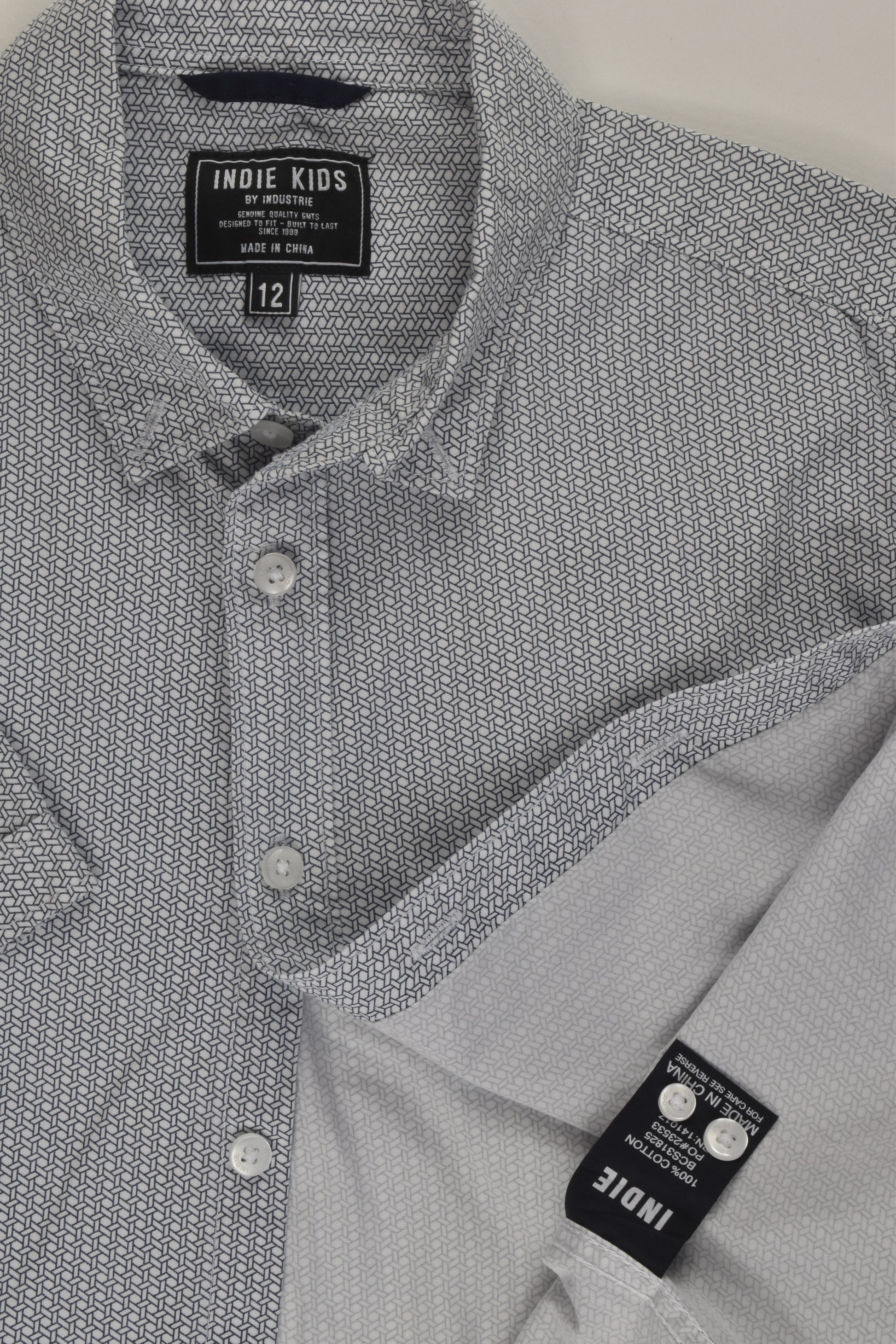 Indie Kids by Industrie Size 12 Button-up Shirt