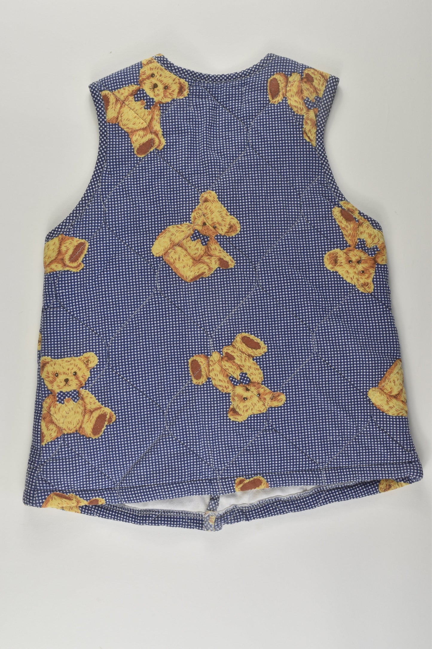 J. Home Wear Size 5-6 Teddy Bear Vest