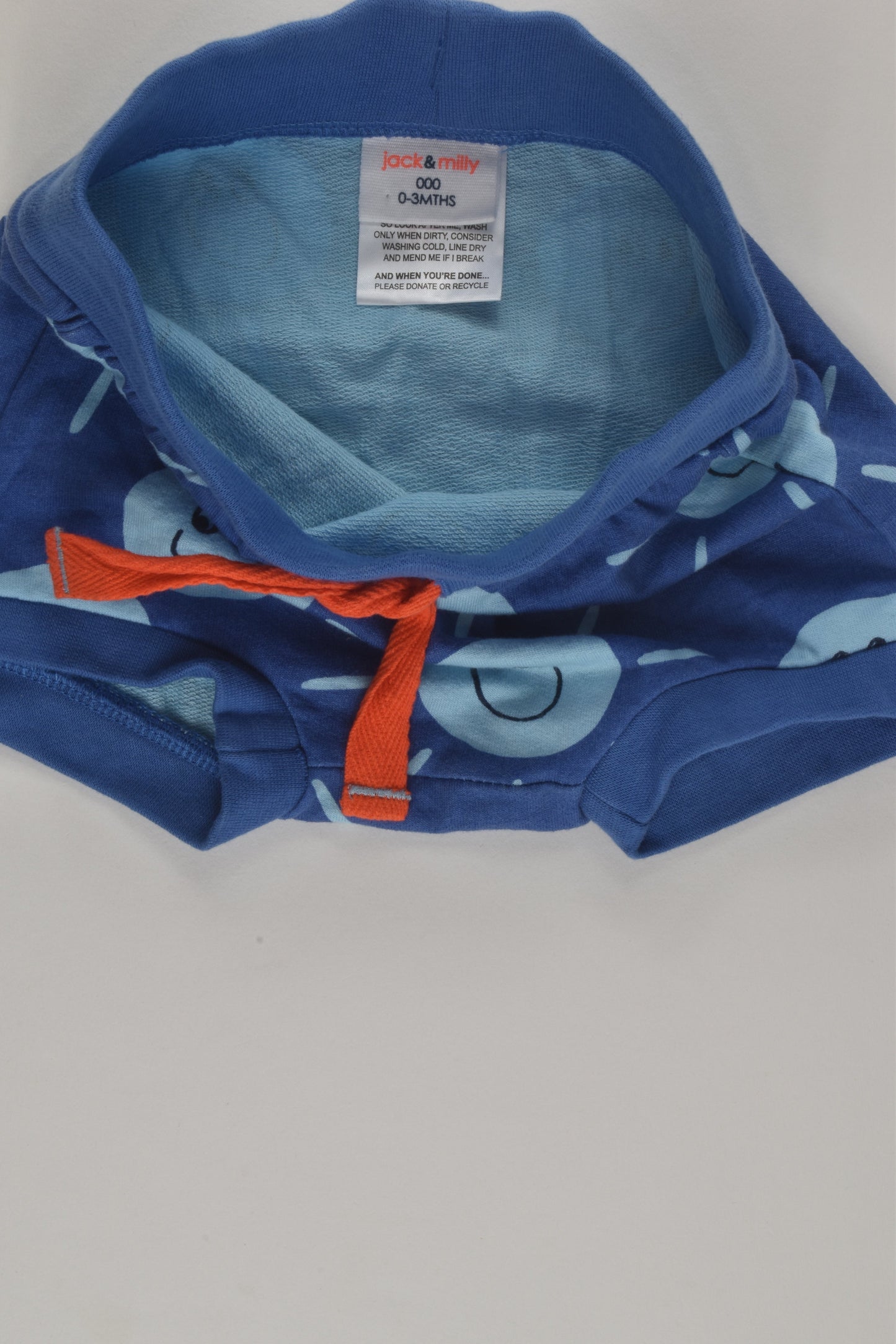 Jack & Milly Size 000 Sun Shorts