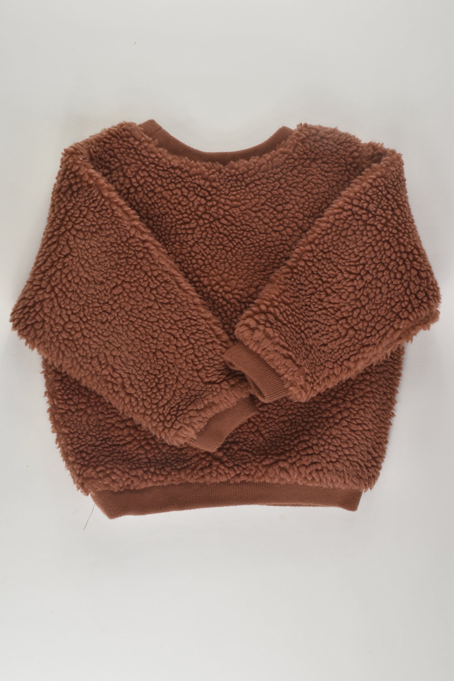 Jack & Milly Size 3 Warm Sherpa Jumper