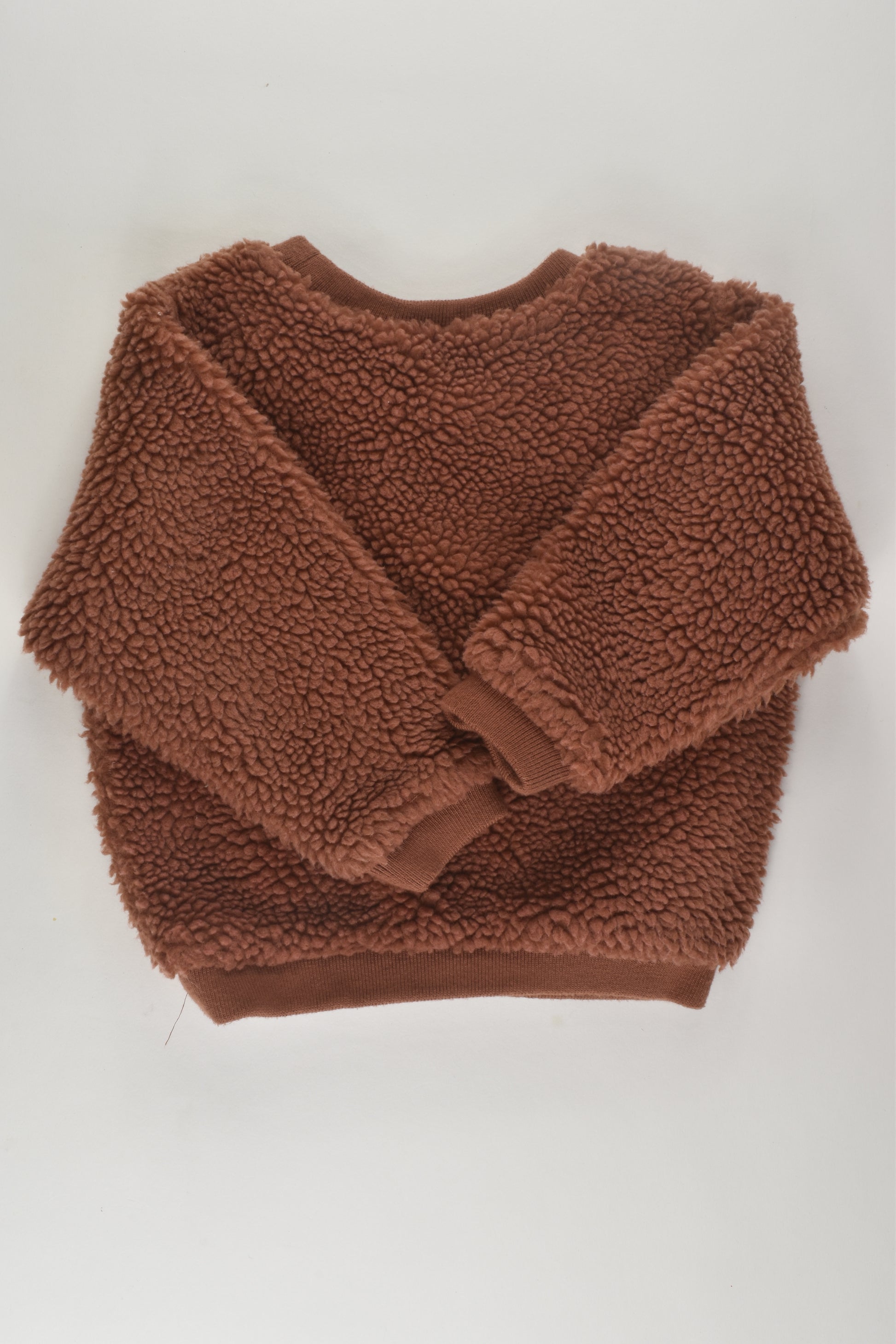 Jack & Milly Size 3 Warm Sherpa Jumper