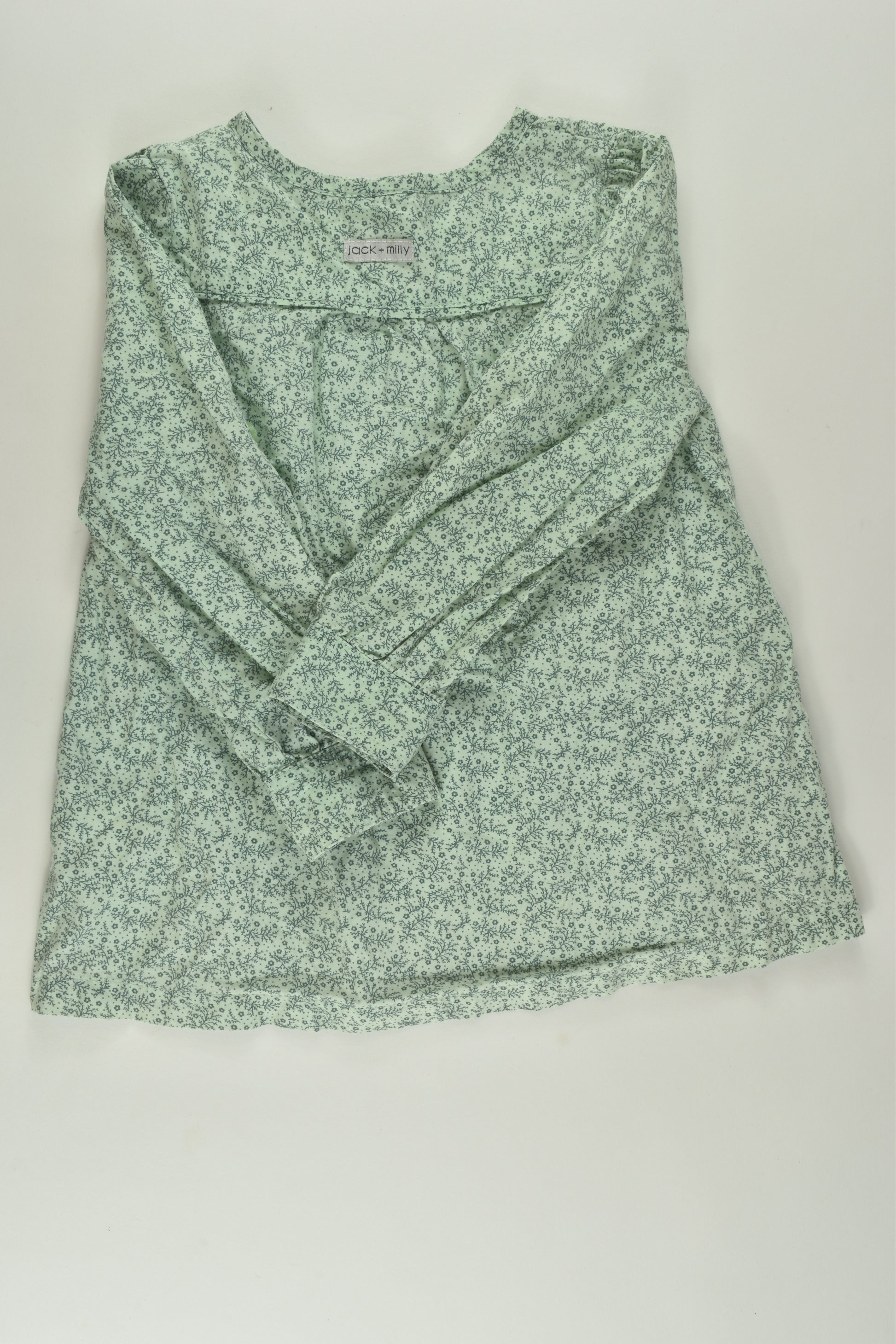 Jack & Milly Size 4 Floral Blouse