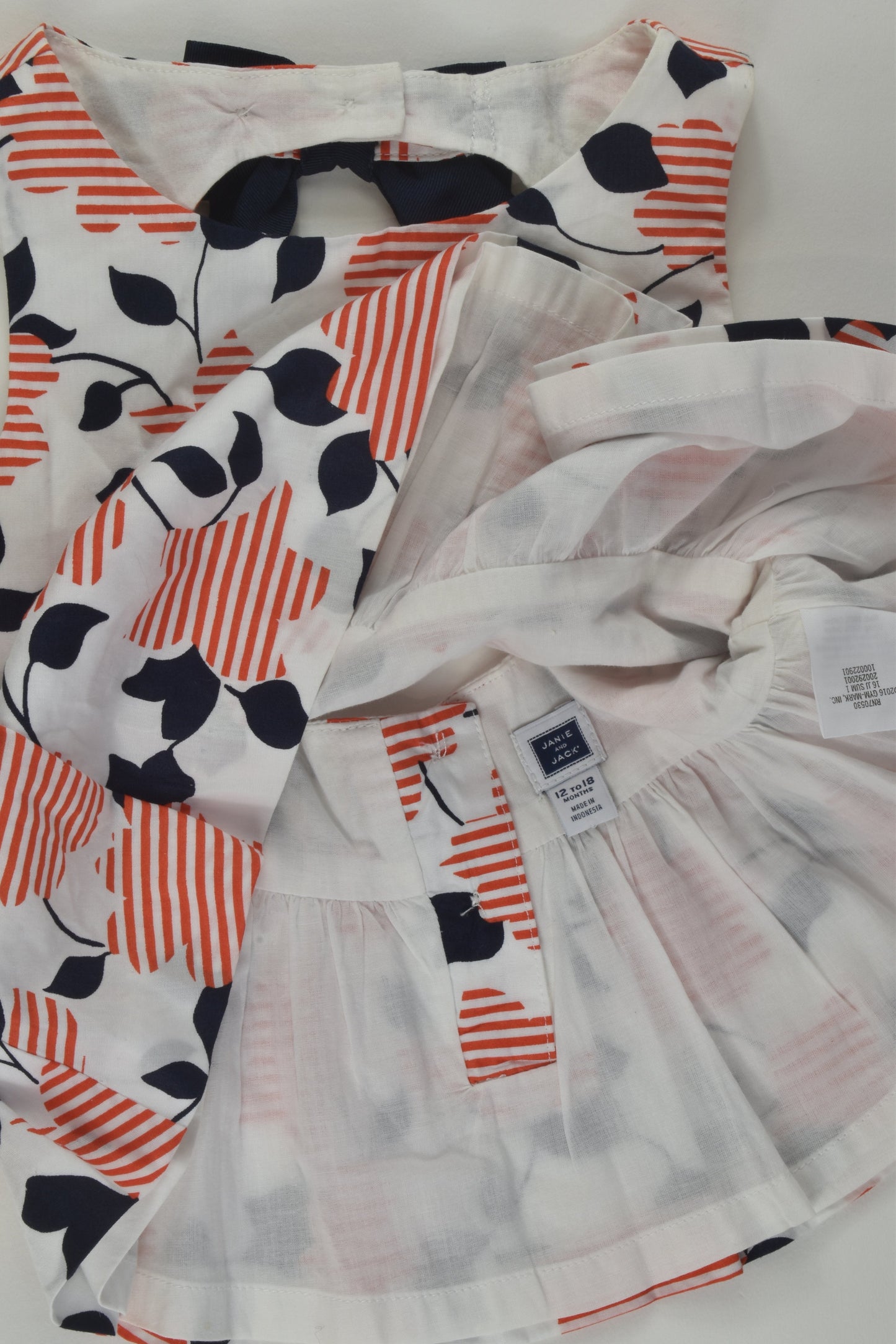 Janie and Jack Size 1 Peplum Top