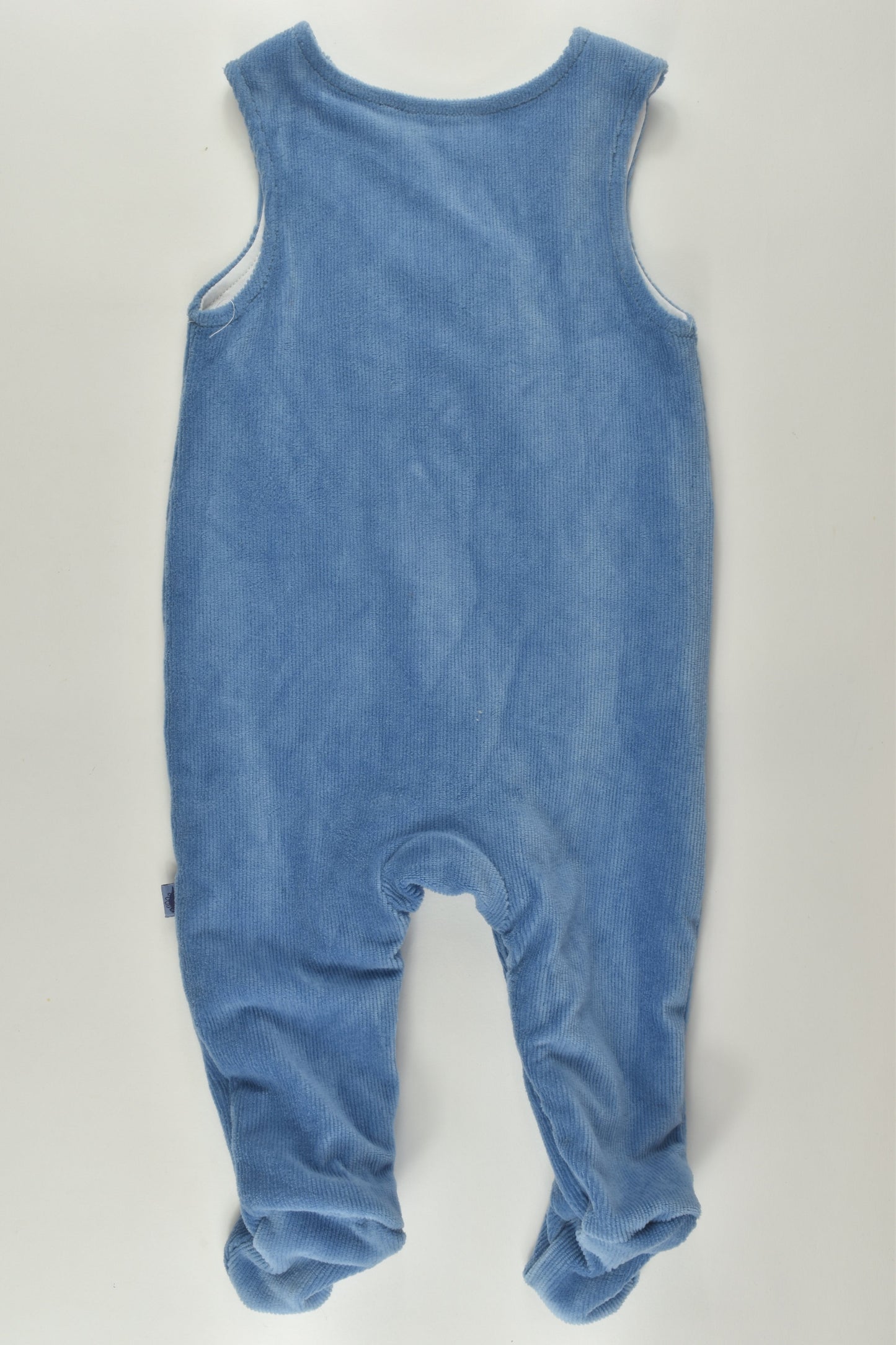 JoJo Maman Bébé Size 00 Lined Footed Overalls