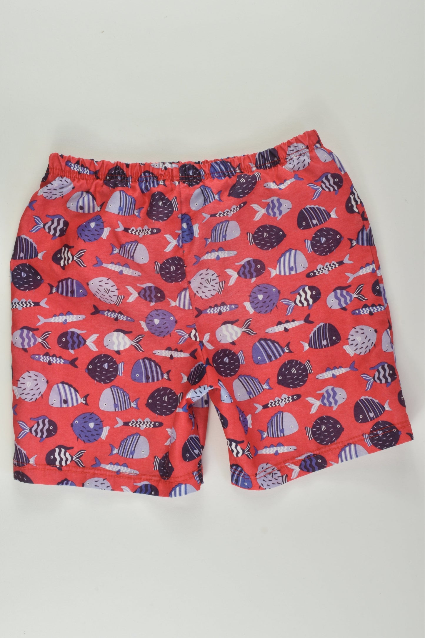 JoJo Maman Bébé Size 2-3 Fish Board Shorts