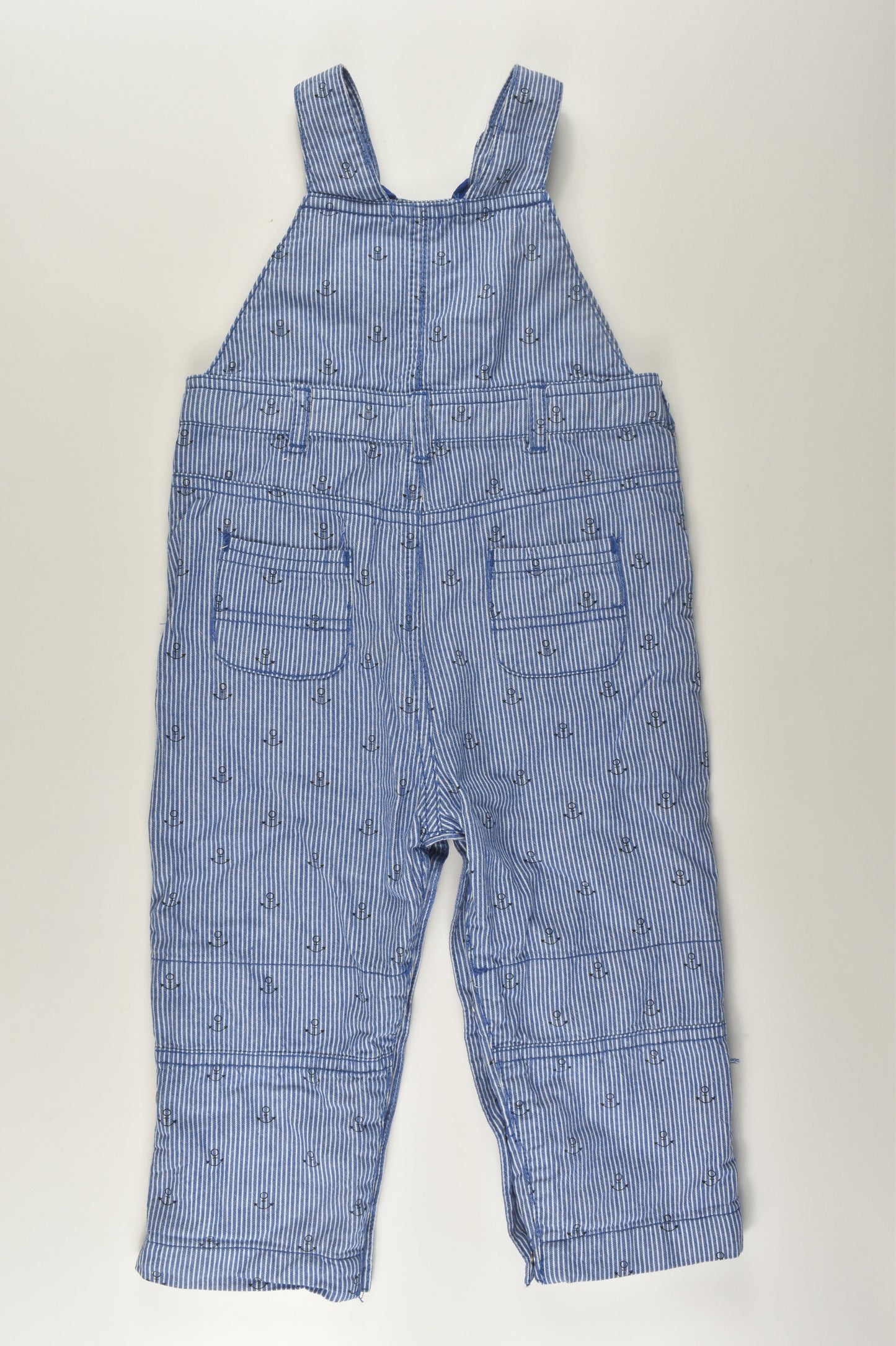 John Lewis Size 1 Nautical Overalls