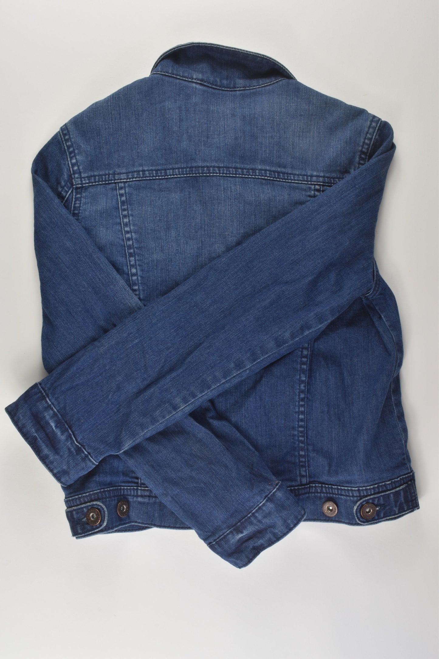 Johnnie B by Boden Size 11-12 Liberty Print Denim Jacket