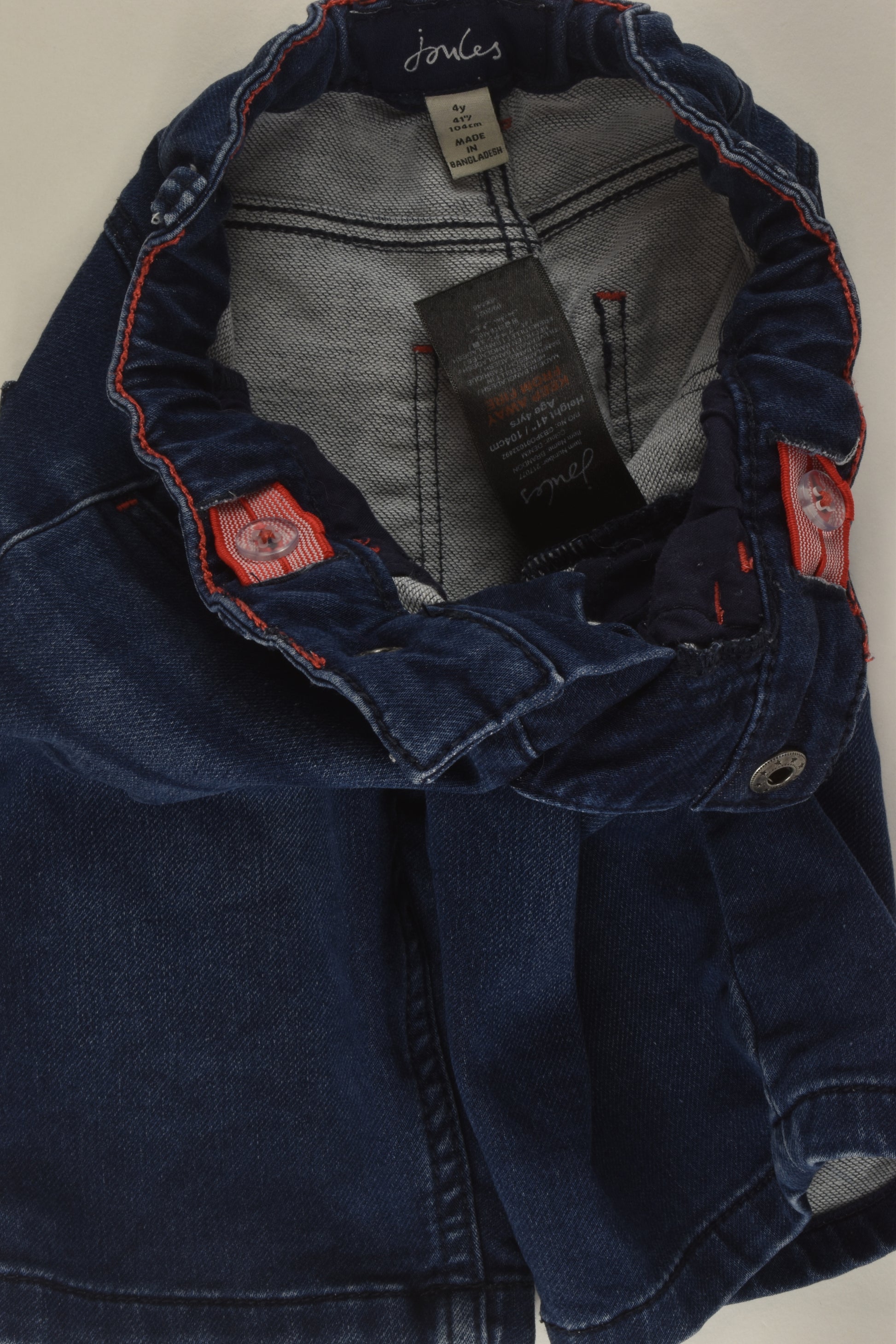 Joules Size 4 Denim Shorts
