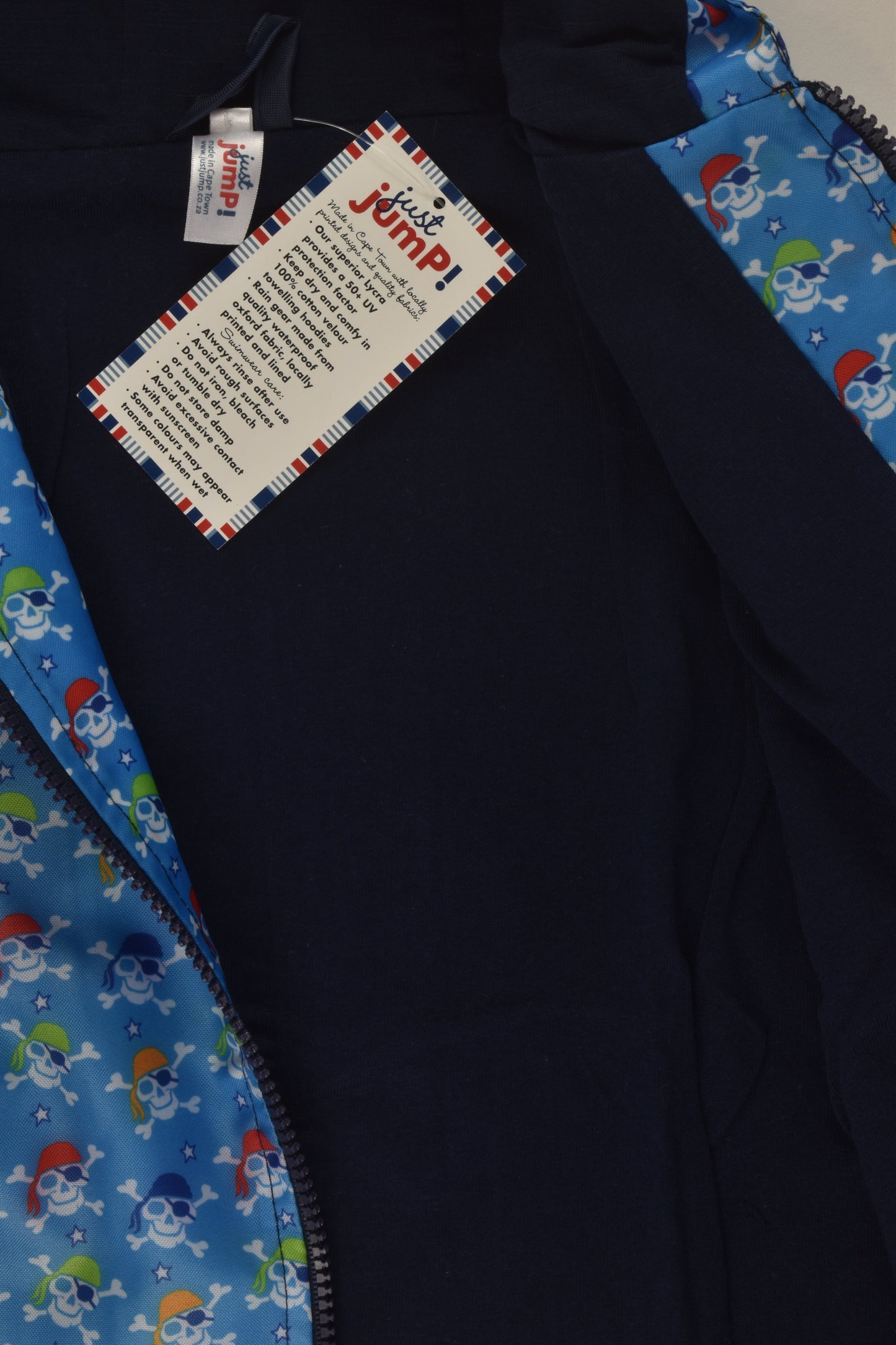 Just Jump Size 7-8 Handmade Rain Jacket