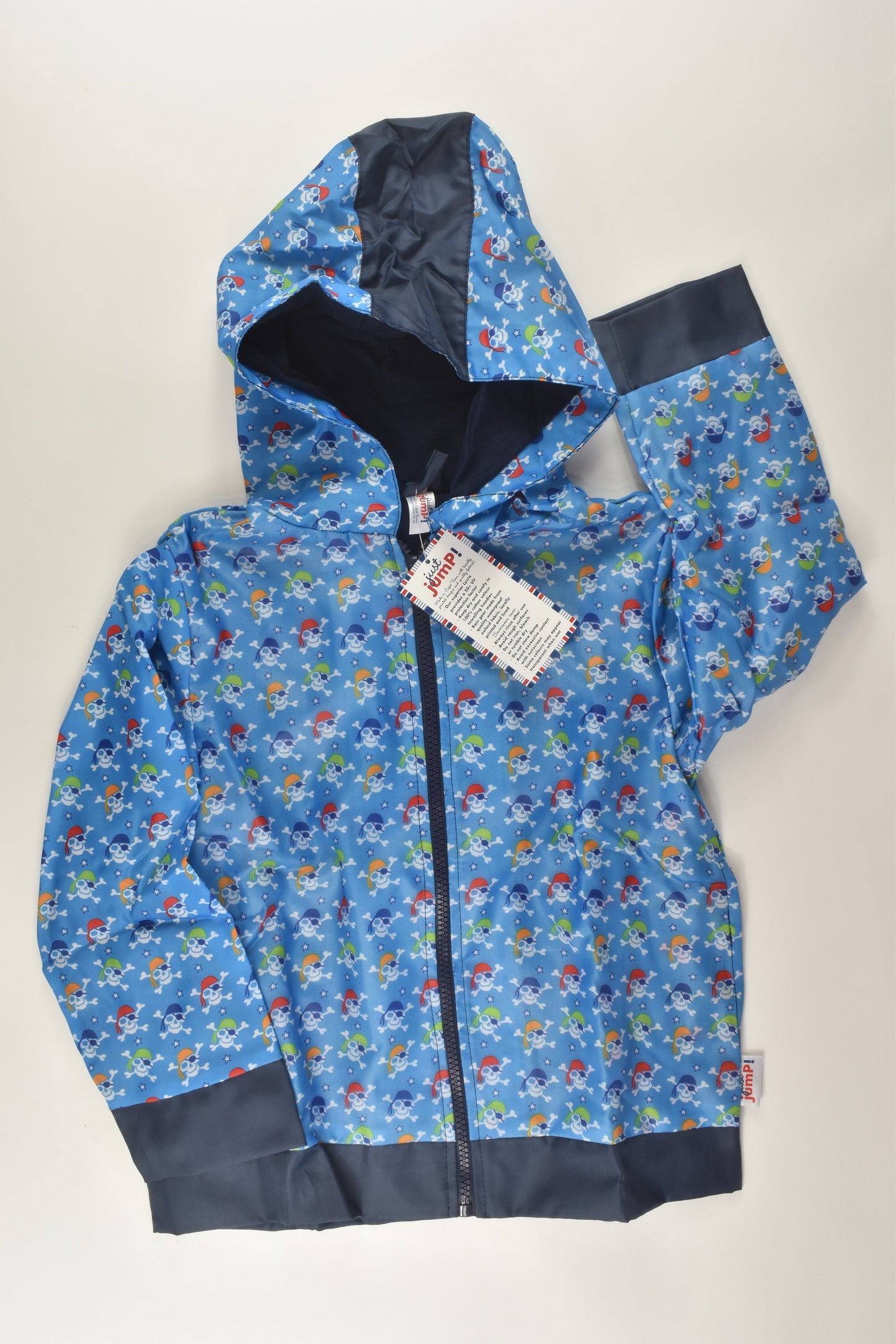 Just Jump Size 7-8 Handmade Rain Jacket
