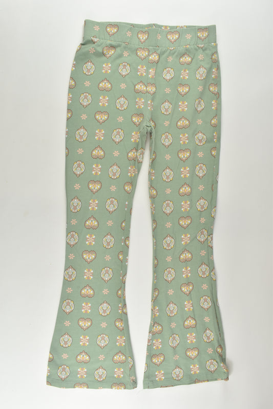 K-D Size 10 Organic Flared Leggings
