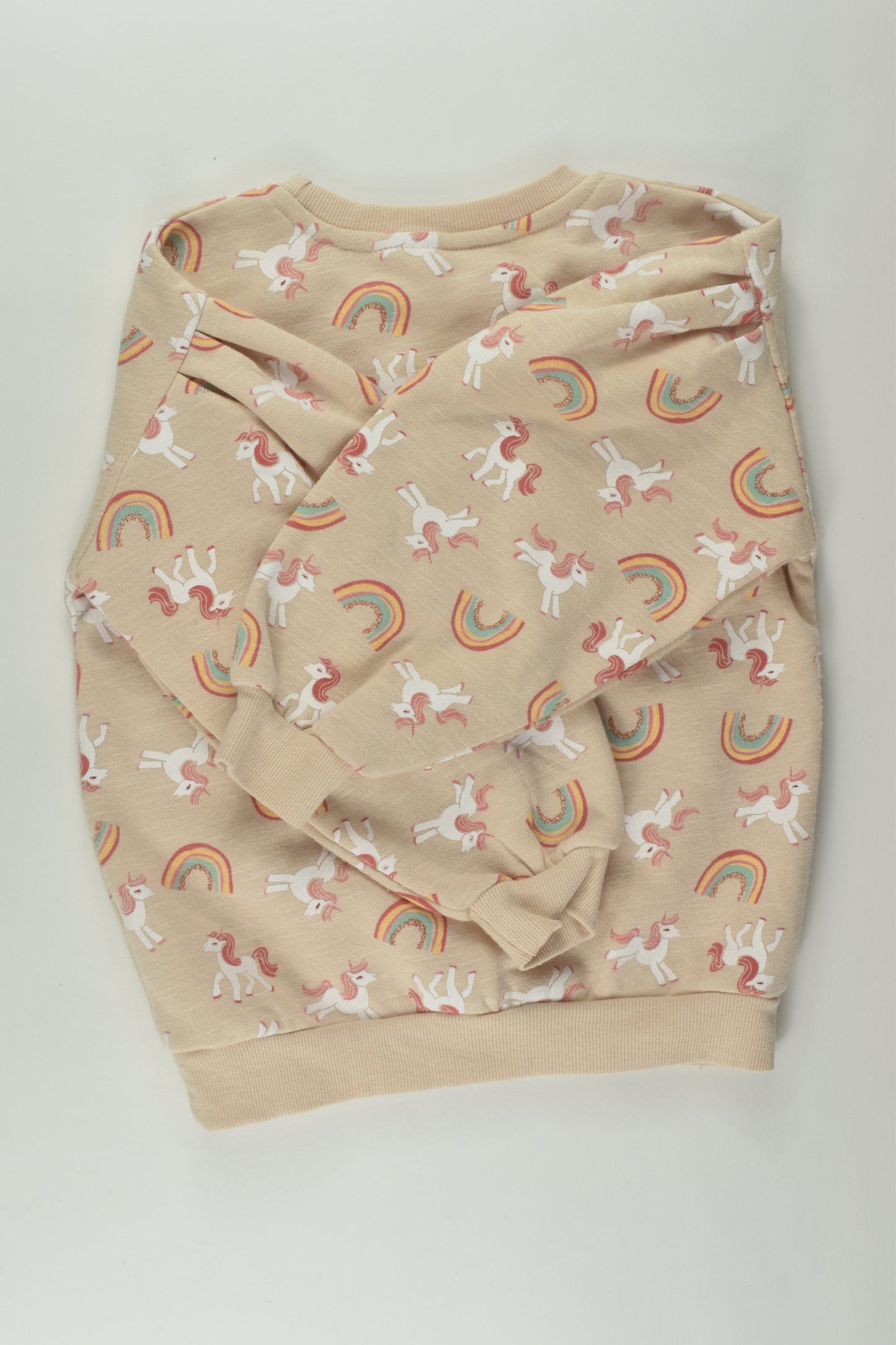 K-D Size 6 Unicorns and Rainbows Sweater