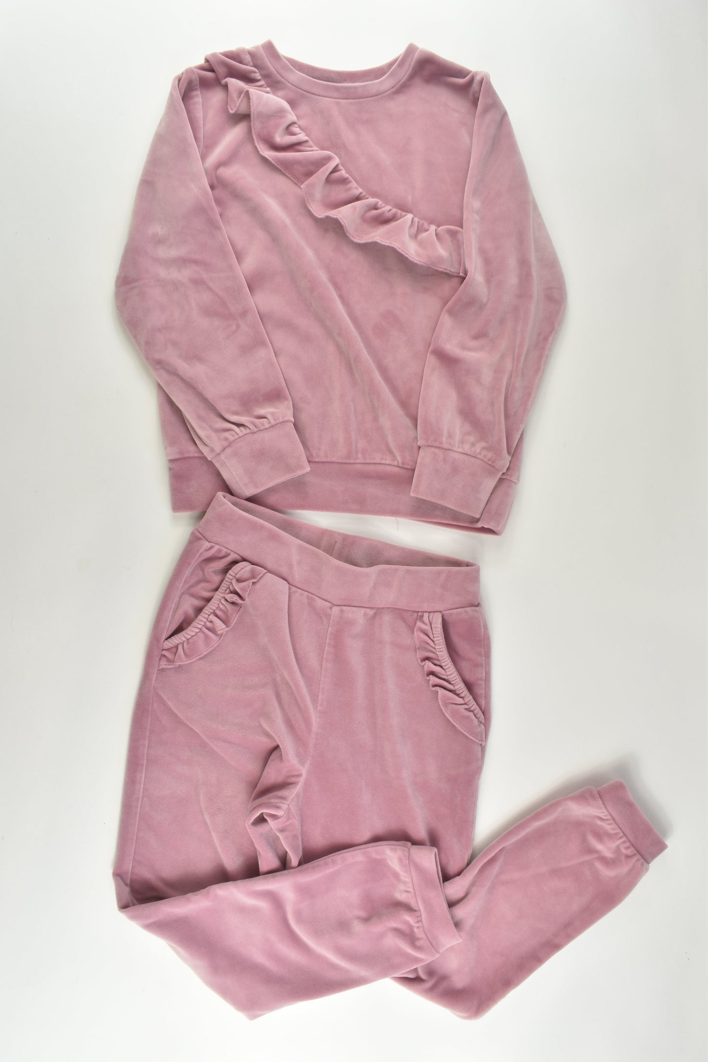 KappAhl Size 5 Soft Two Piece Velour Outfit