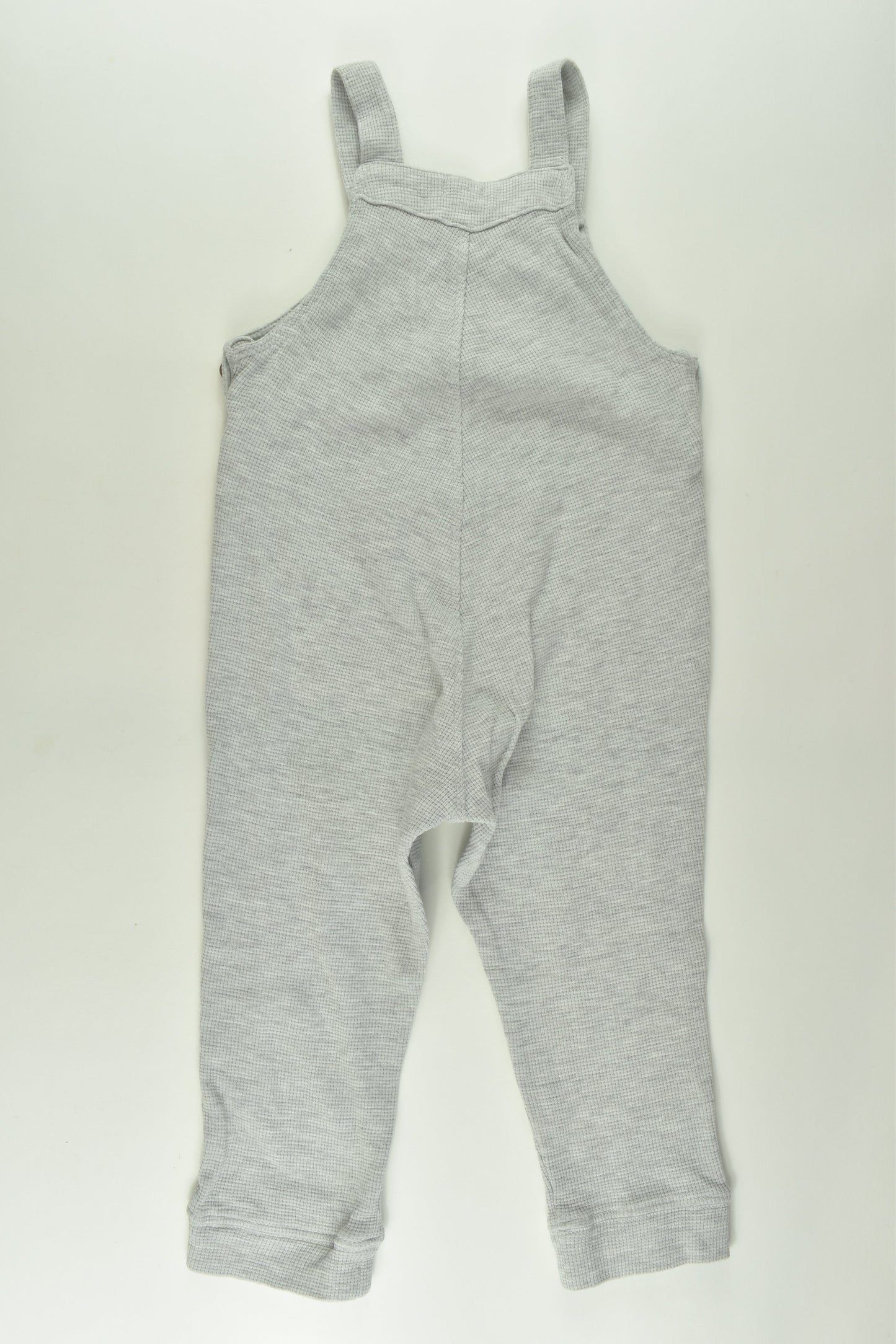 Kiabi Size 2-3 Waffle Overalls