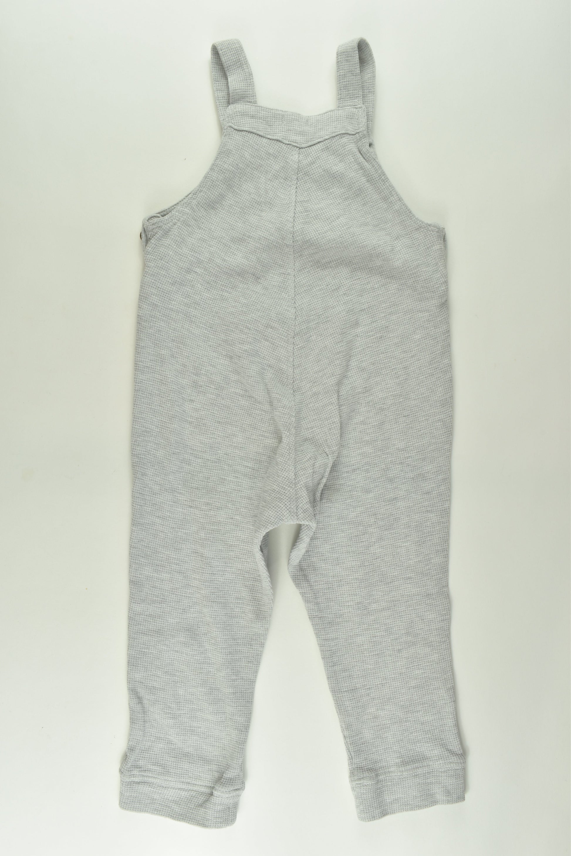 Kiabi Size 2-3 Waffle Overalls