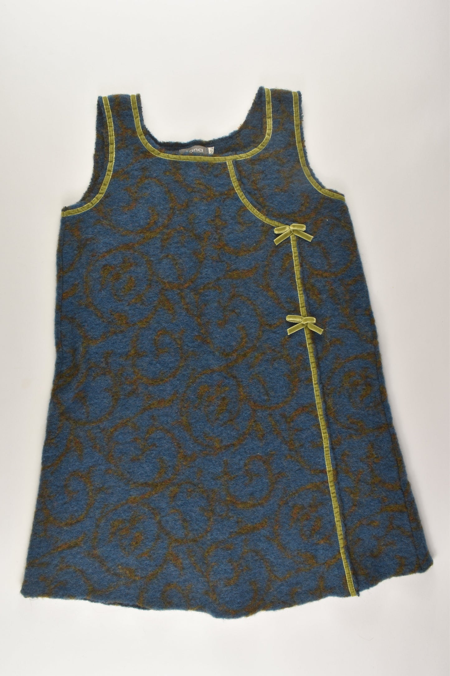 Lana Size 8 Virgin Wool Dress