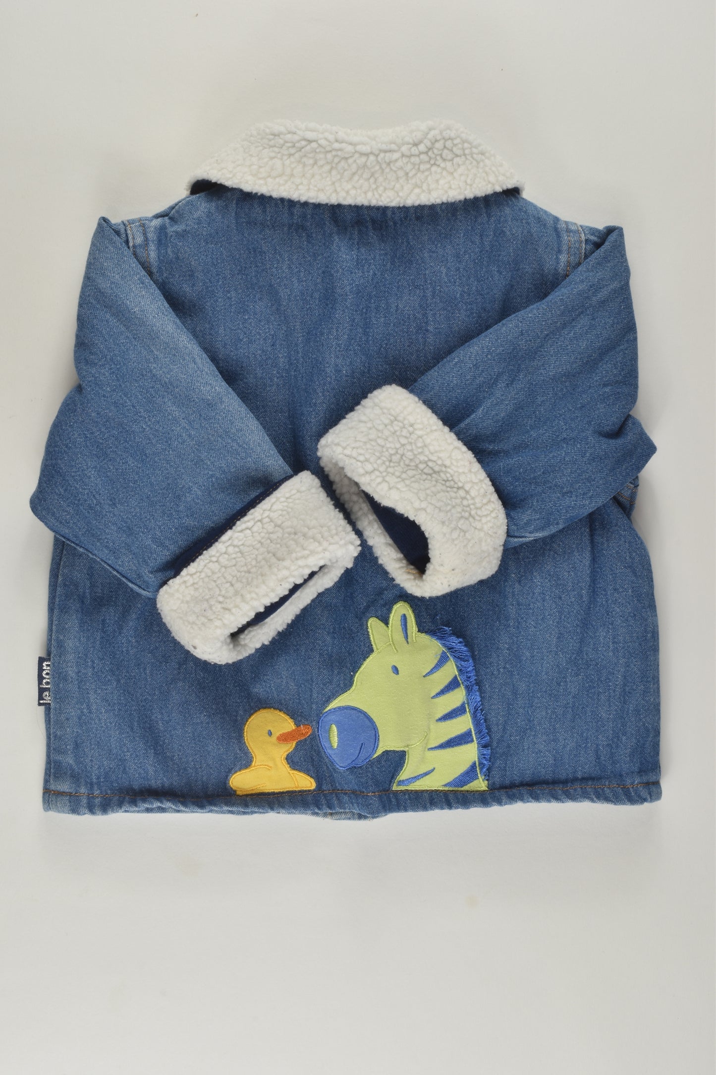 Le Bon Size 0 Lined Denim Jacket