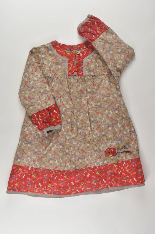 Le Compagnie Des Petits Size 2 Lined Dress