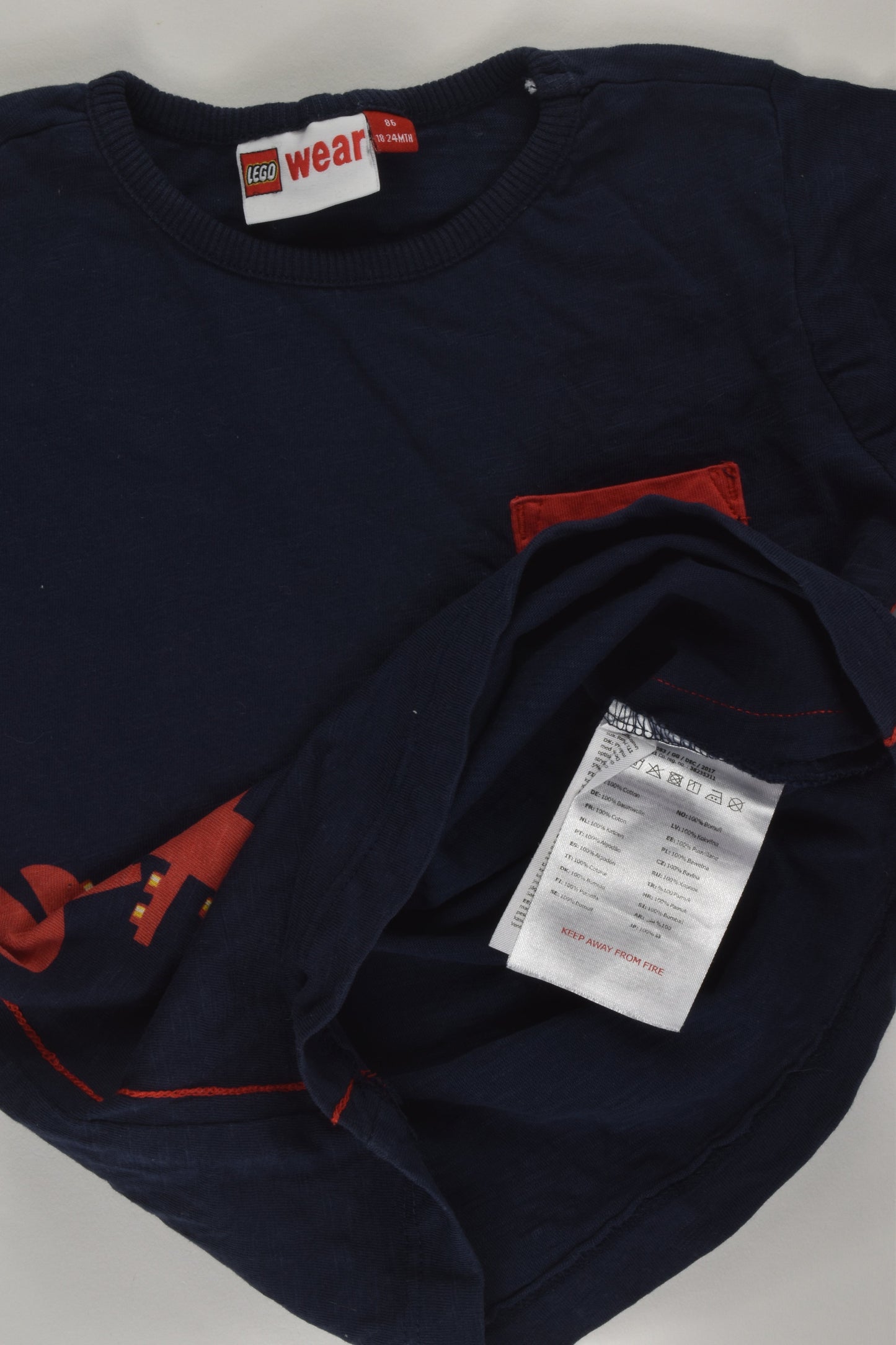 Lego Wear Size 1 Lobster T-shirt