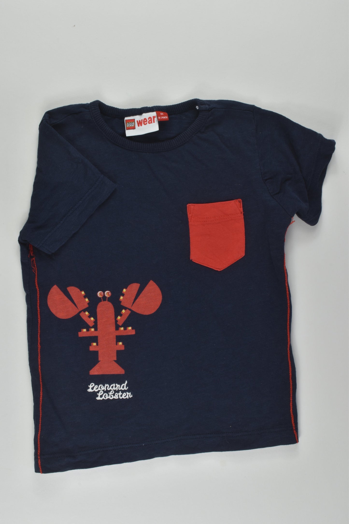 Lego Wear Size 1 Lobster T-shirt