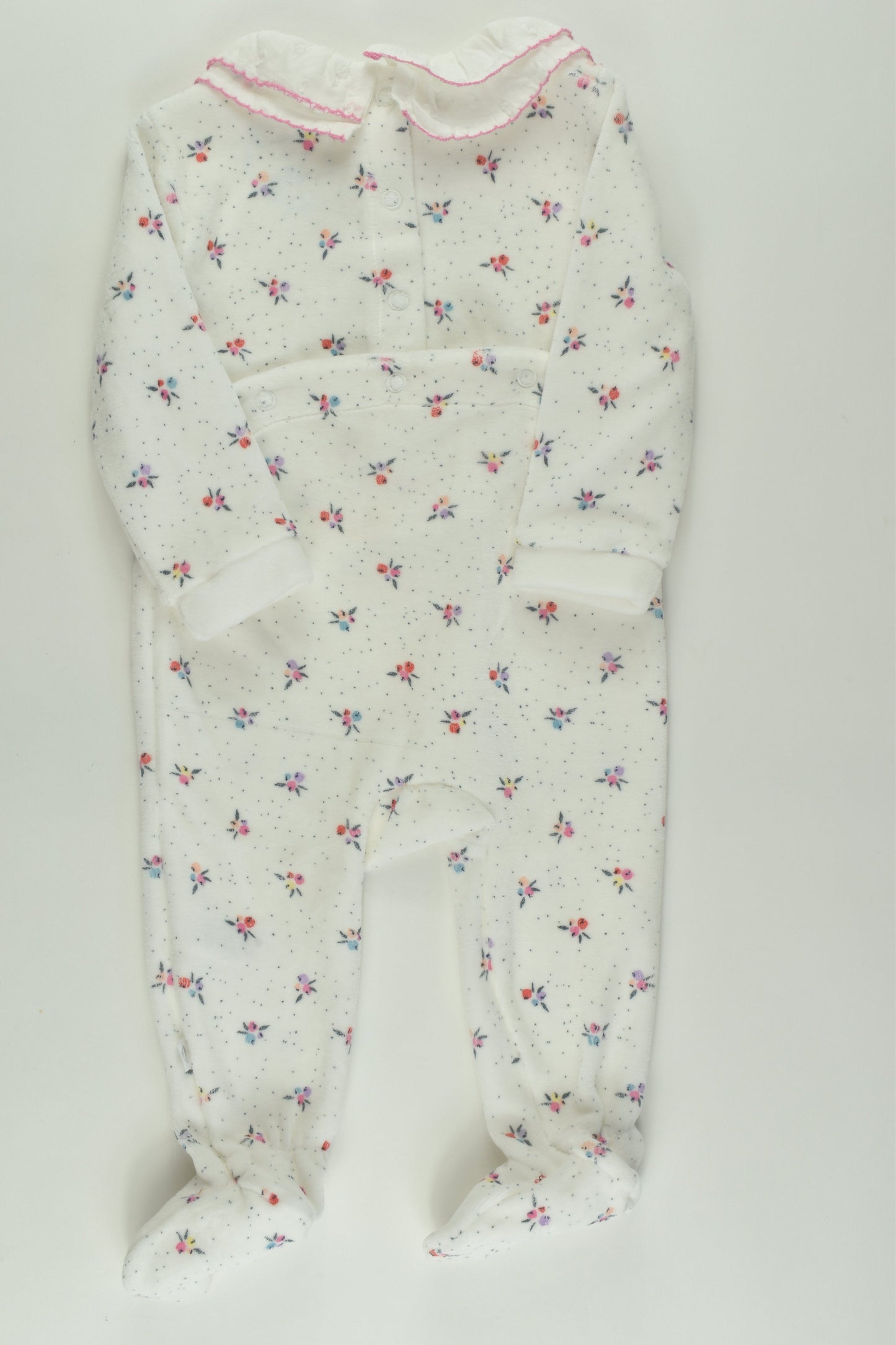 Leigh Tucker Willow Size 00 Velour Romper