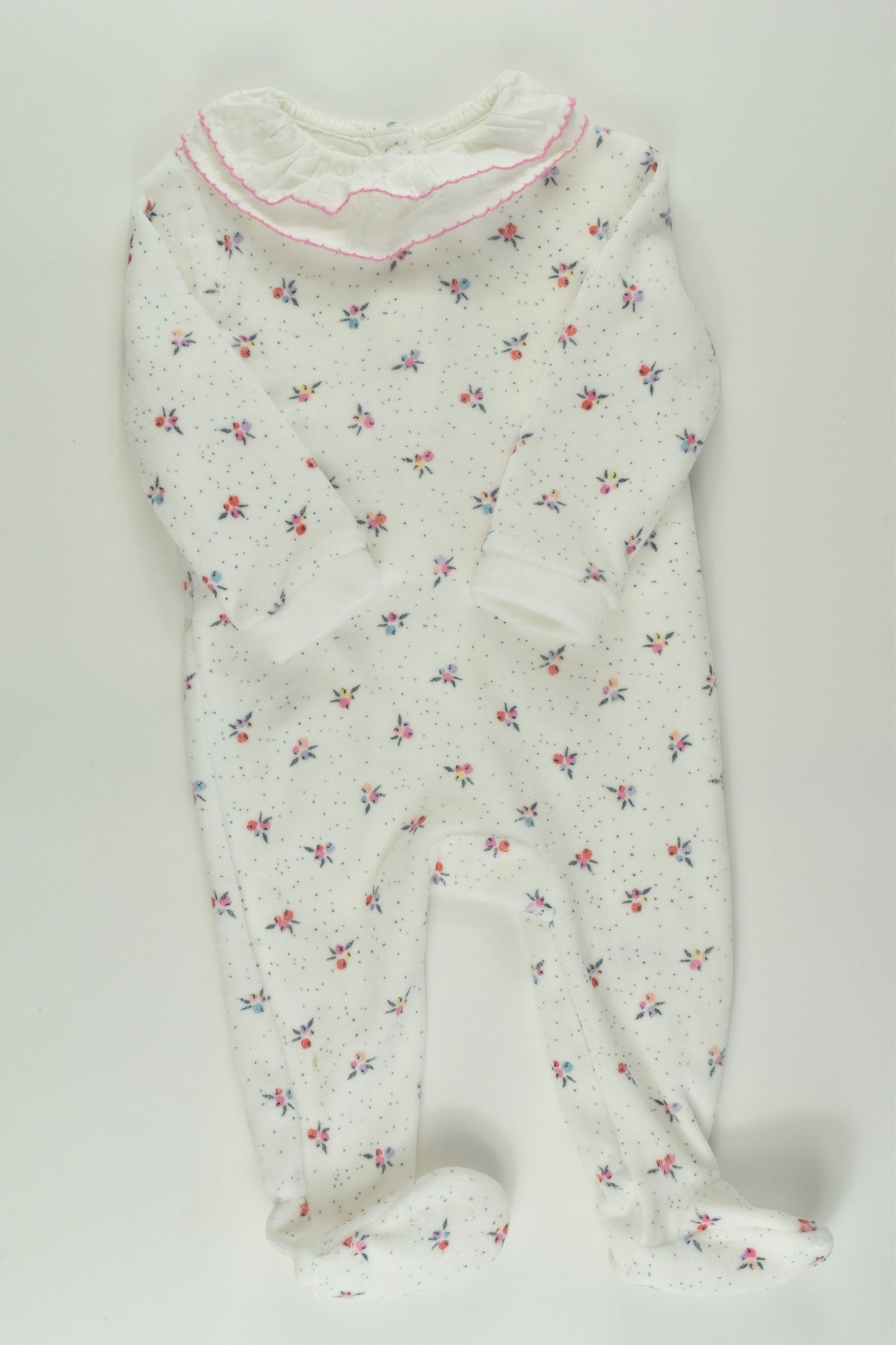 Leigh Tucker Willow Size 00 Velour Romper