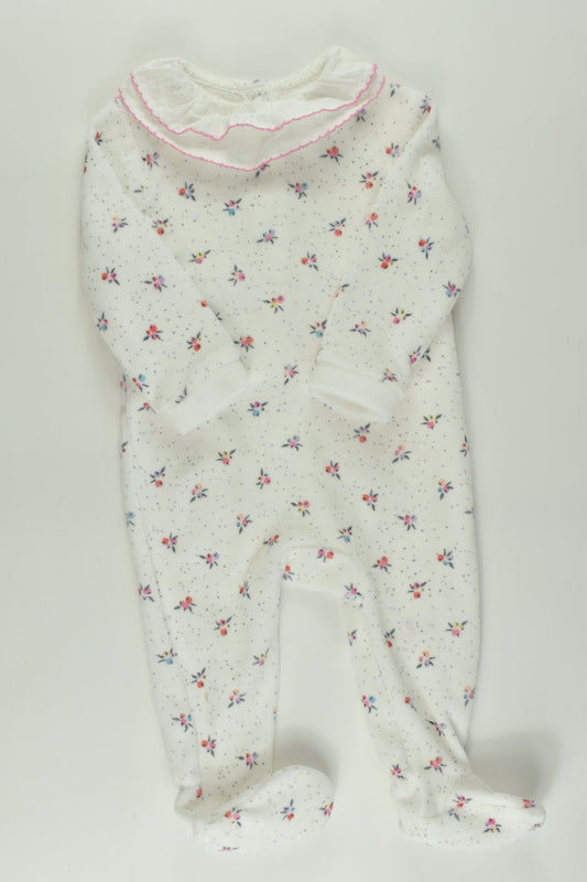 Leigh Tucker Willow Size 00 Velour Romper