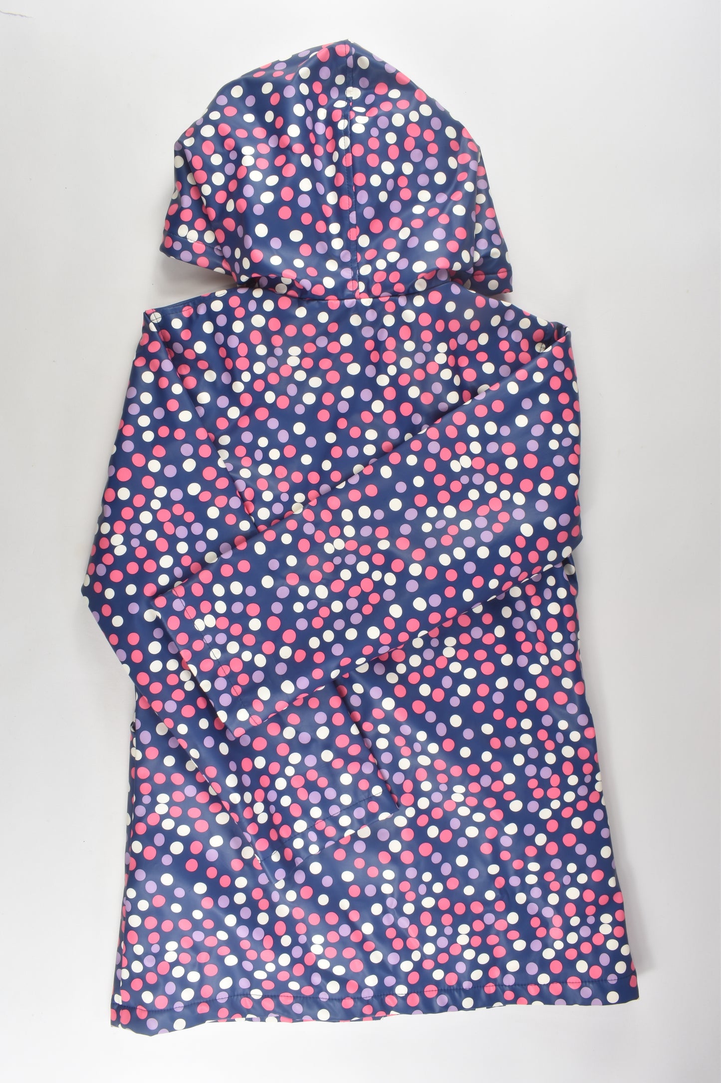 Lily & Dan Size 6 Fleece Lined Rain Jacket