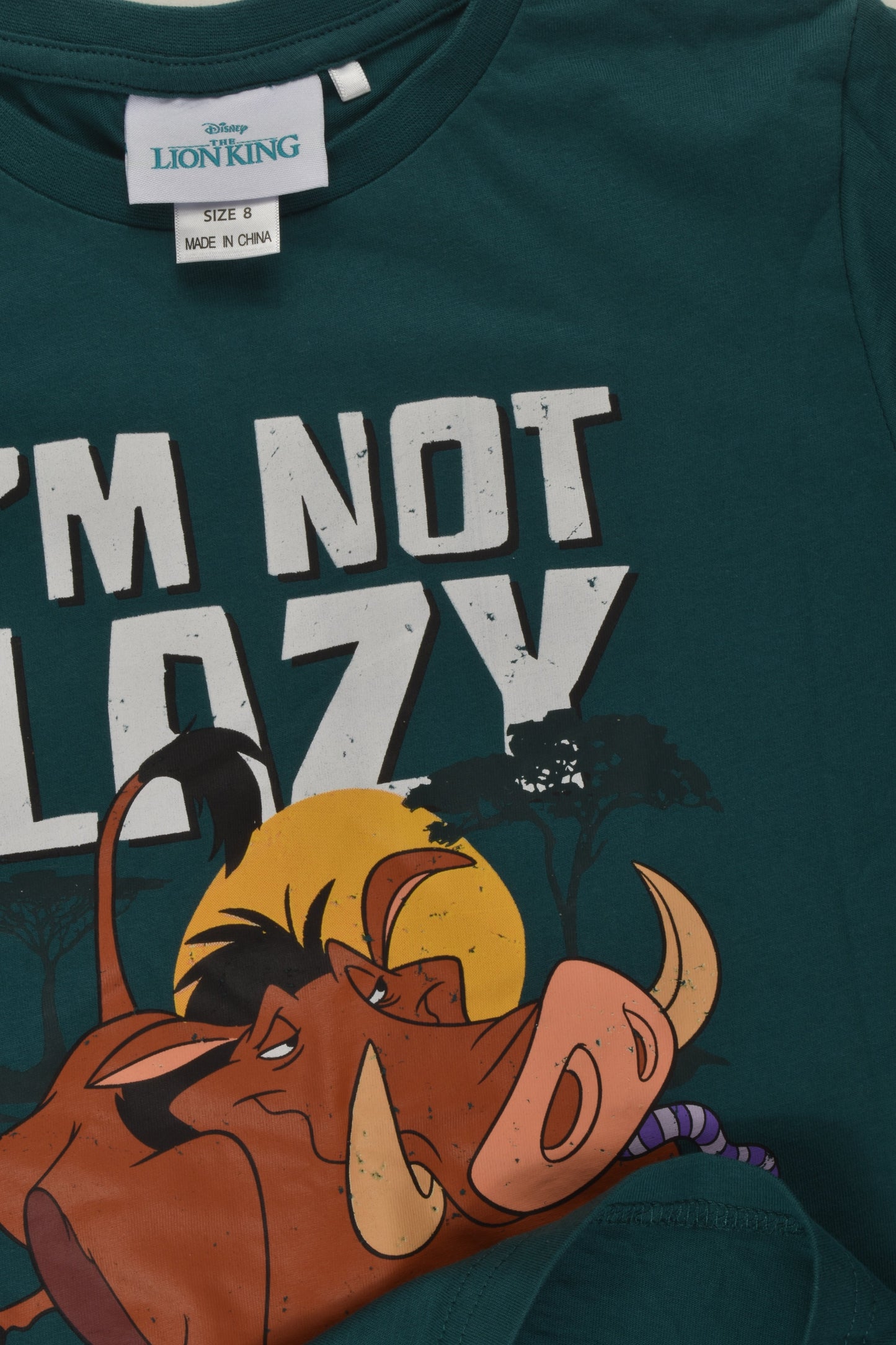 Lion King Size 7 Organic T-shirt