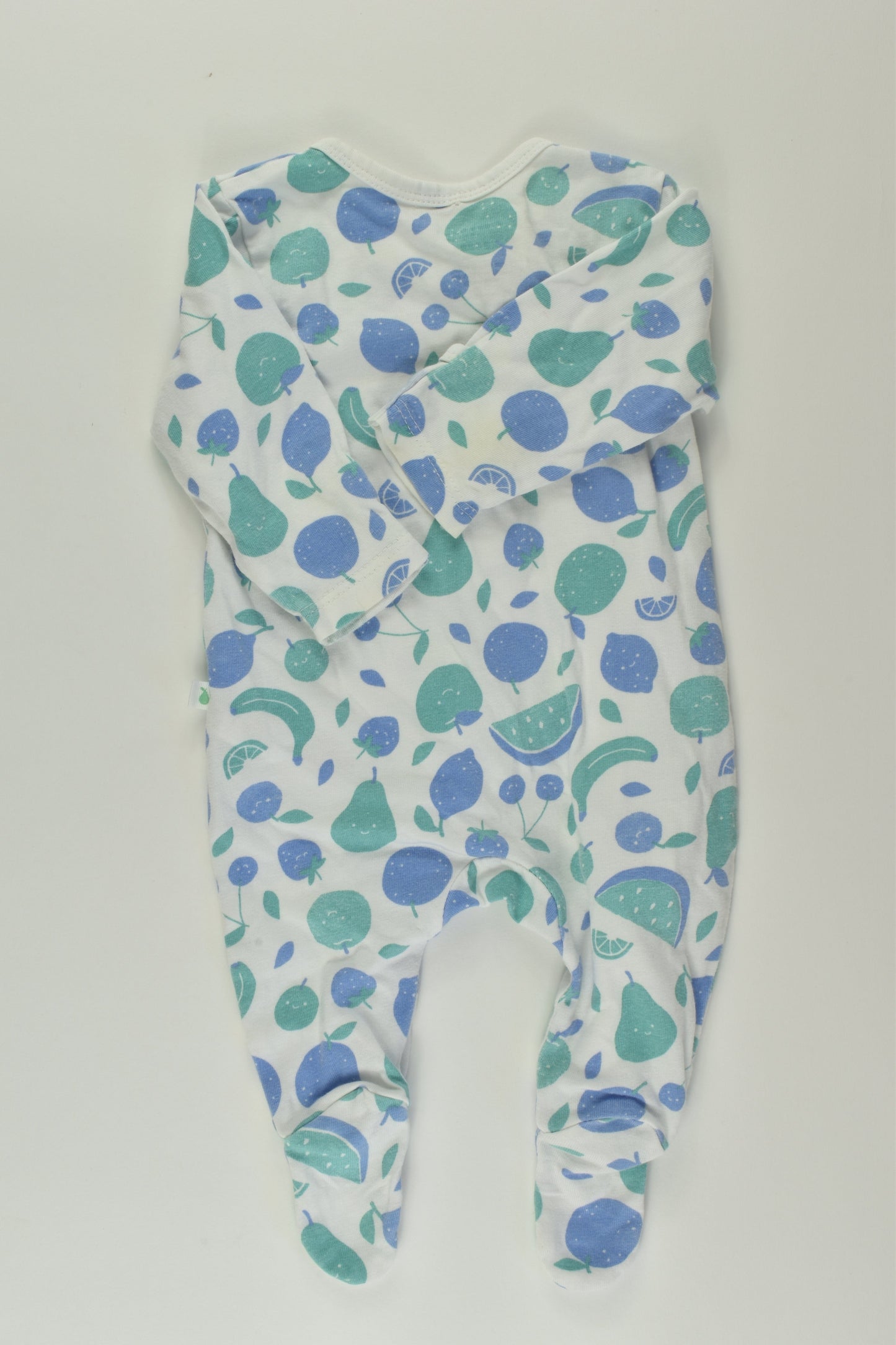 Little Green & Co Size 0000 Fruit Romper