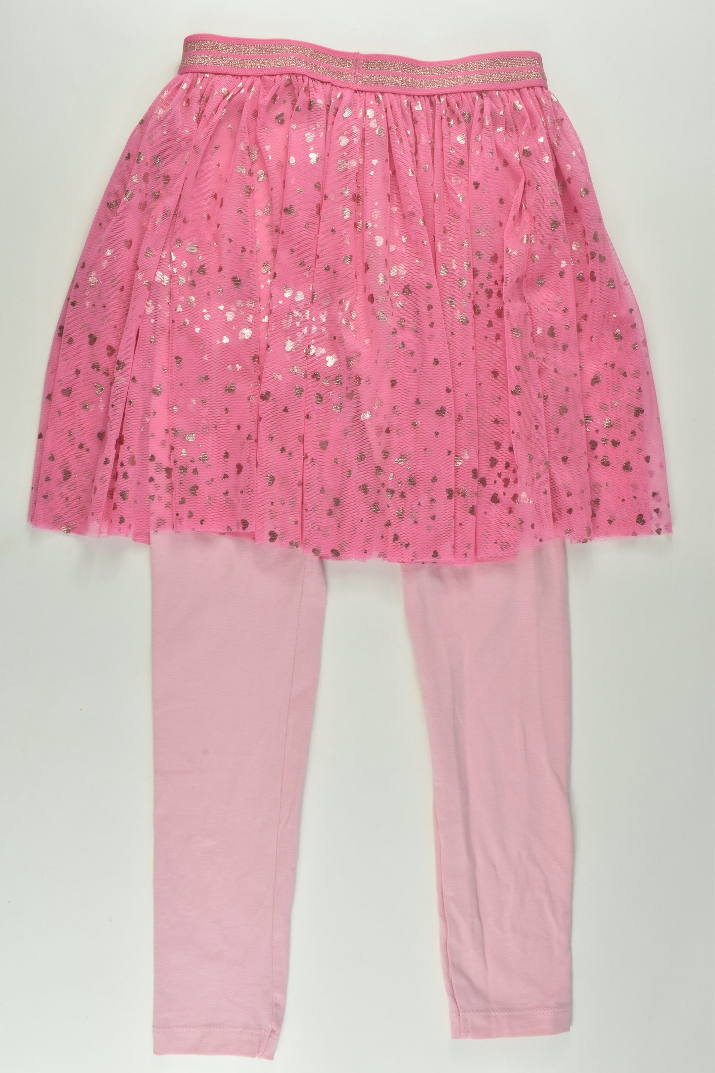 Little Kids Size 6-7 Tulle Leggings