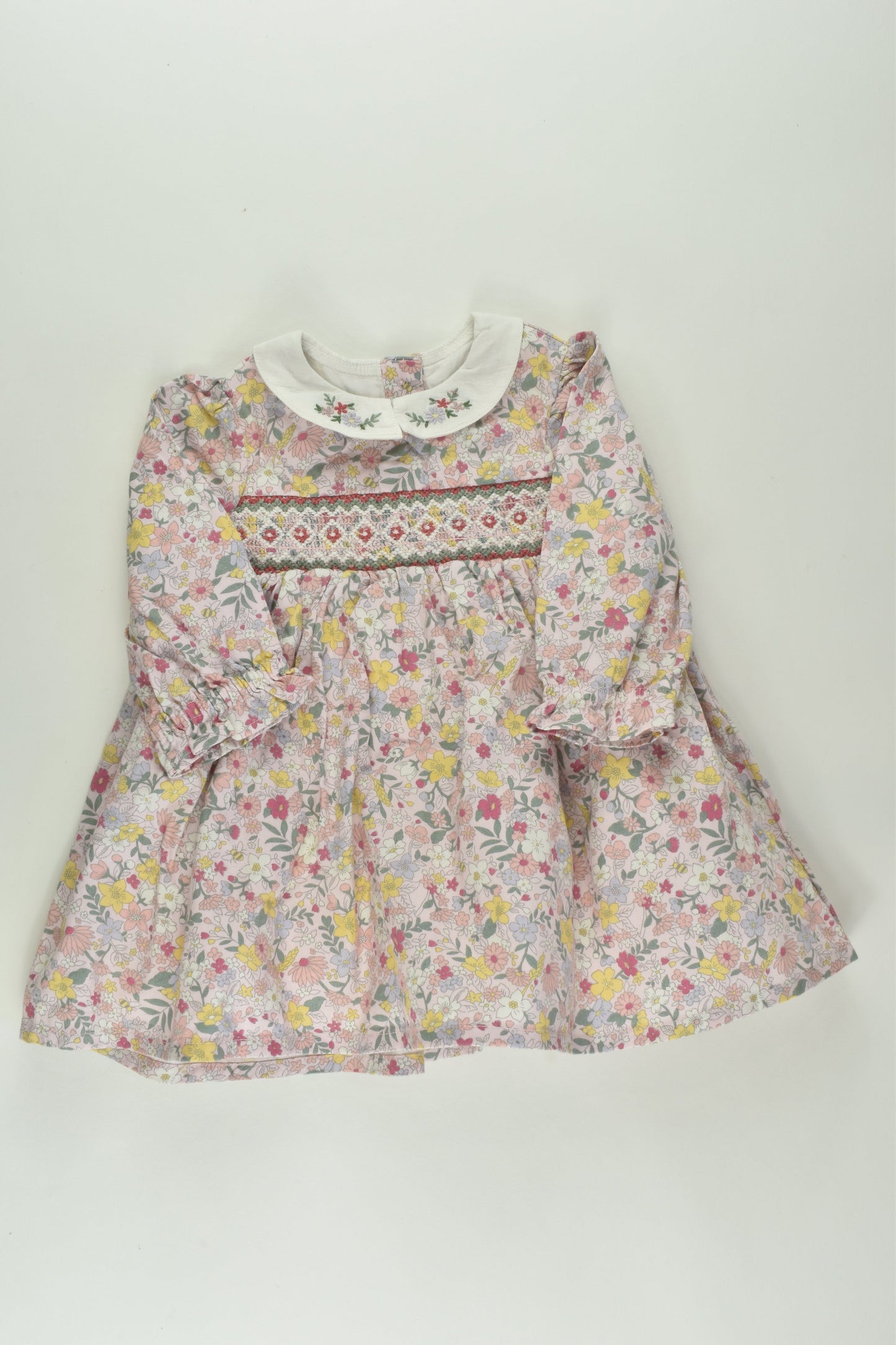 Little Nutmeg Size 00 Libery Print Smocked Dress
