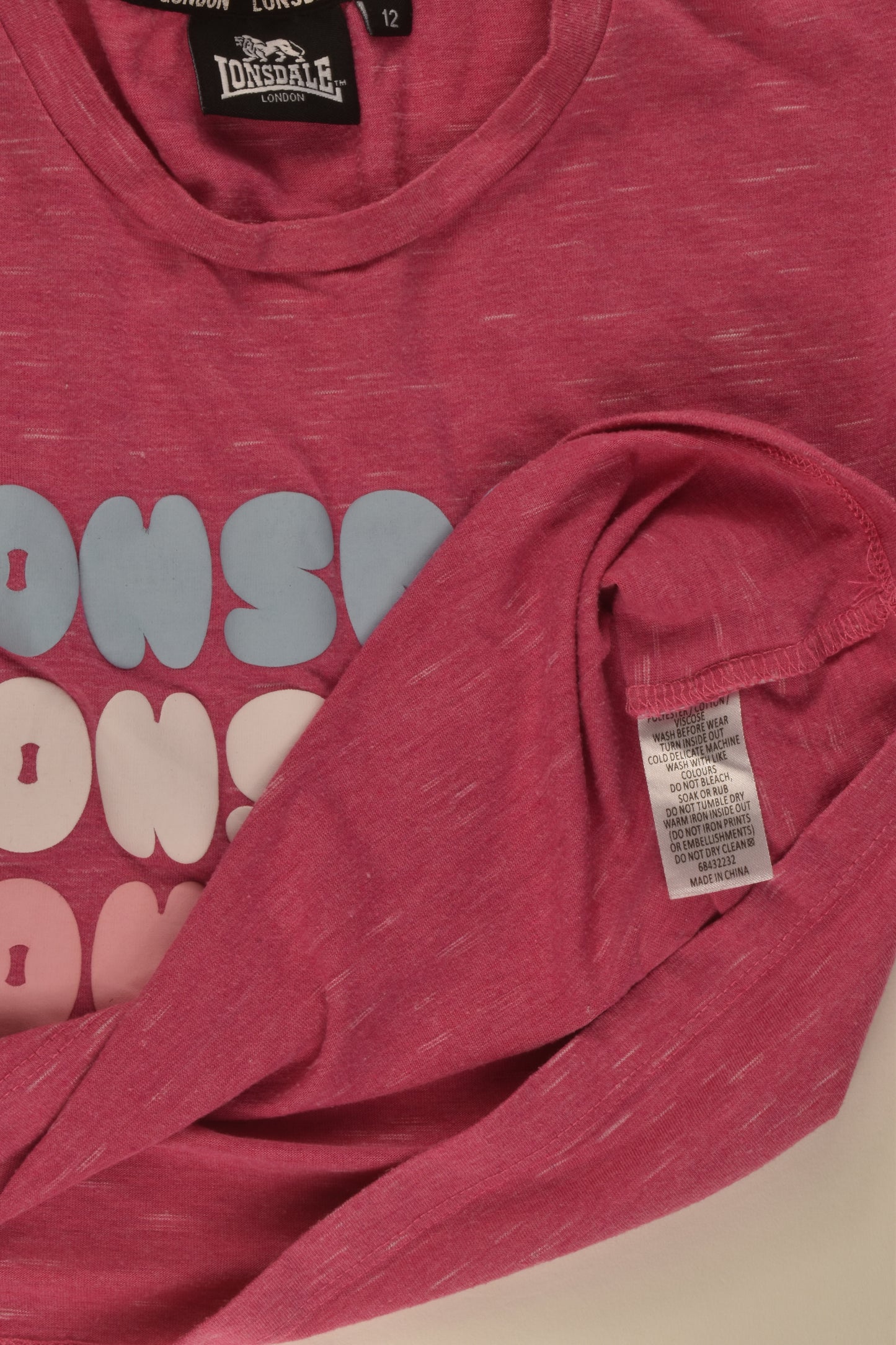 Lonsdale London Size 12 T-shirt