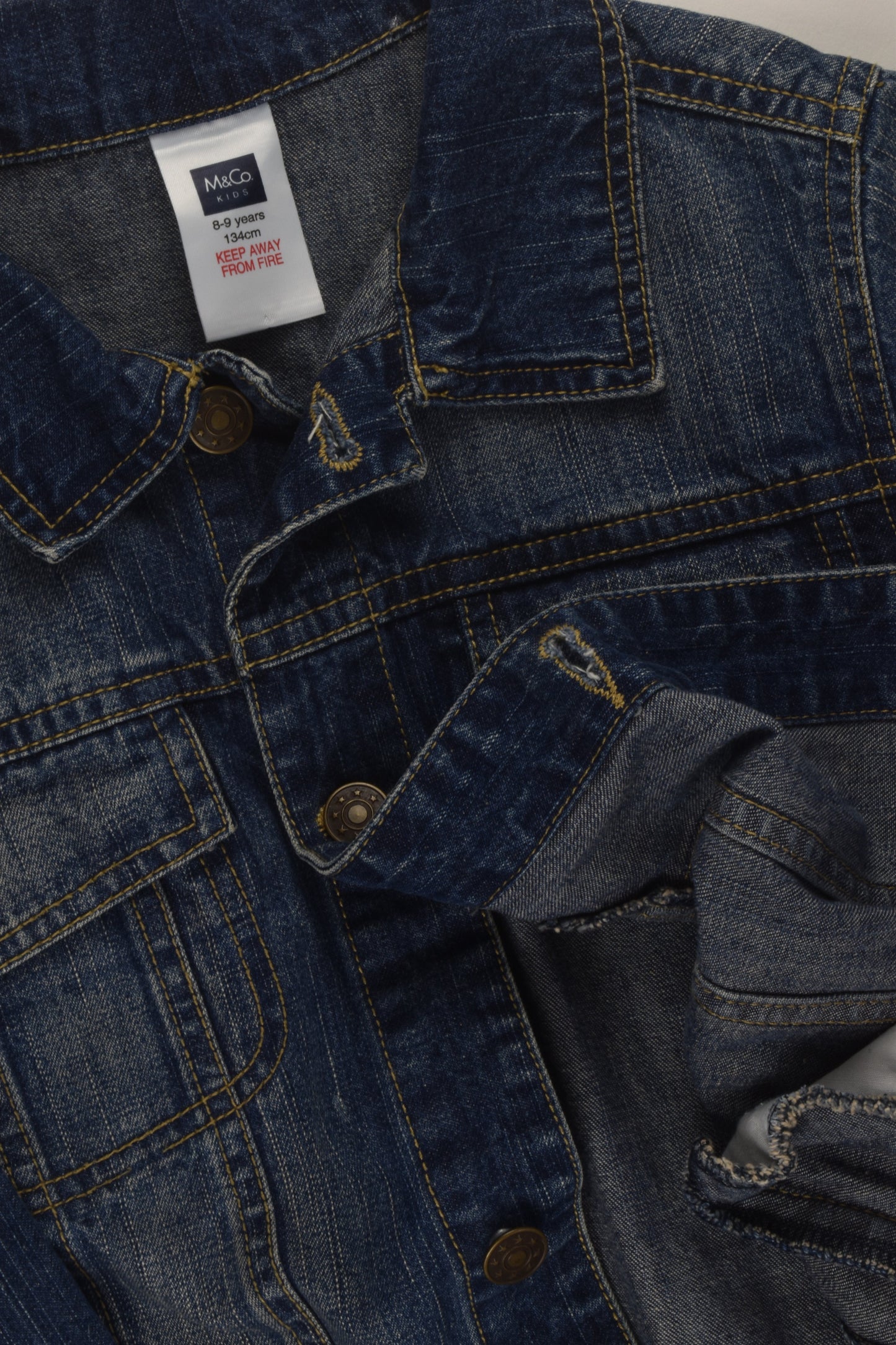 M&Co Size 8-9 Denim Jacket