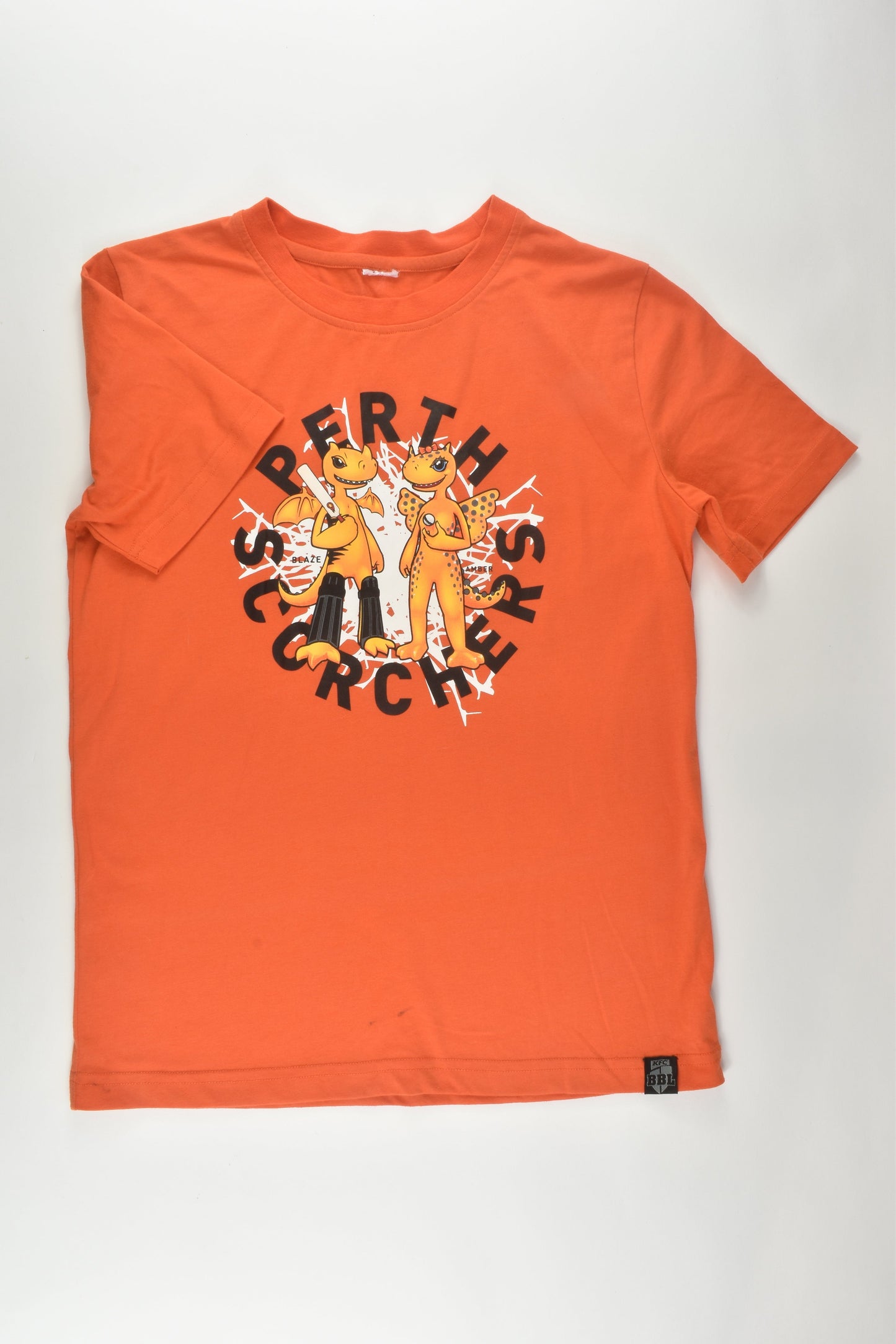 Majestic Athletic Size 12 Perth Scorchers Cricket T-shirt