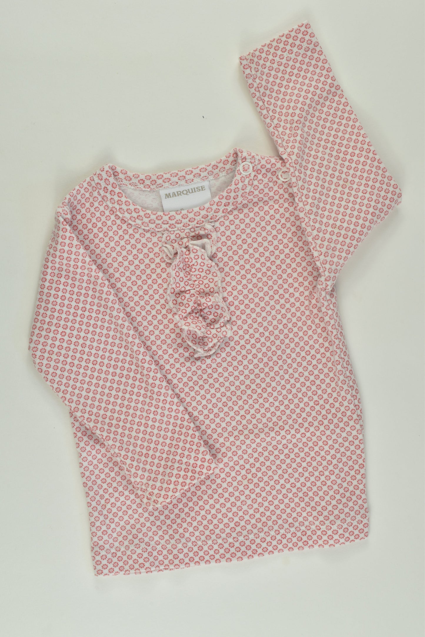 Marquise Size 0 Retro Flowers Top