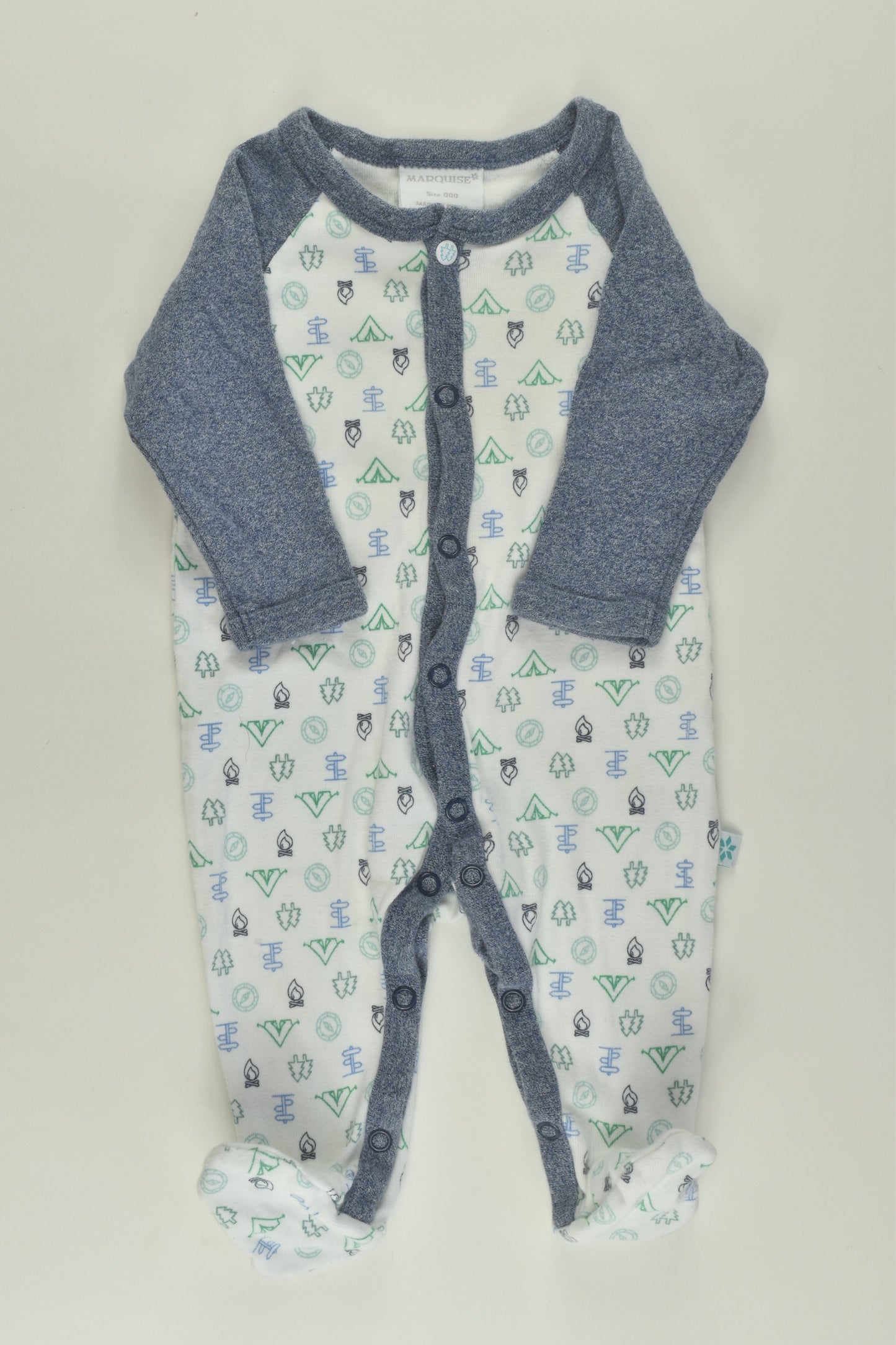 Marquise Size 000 Camping Romper