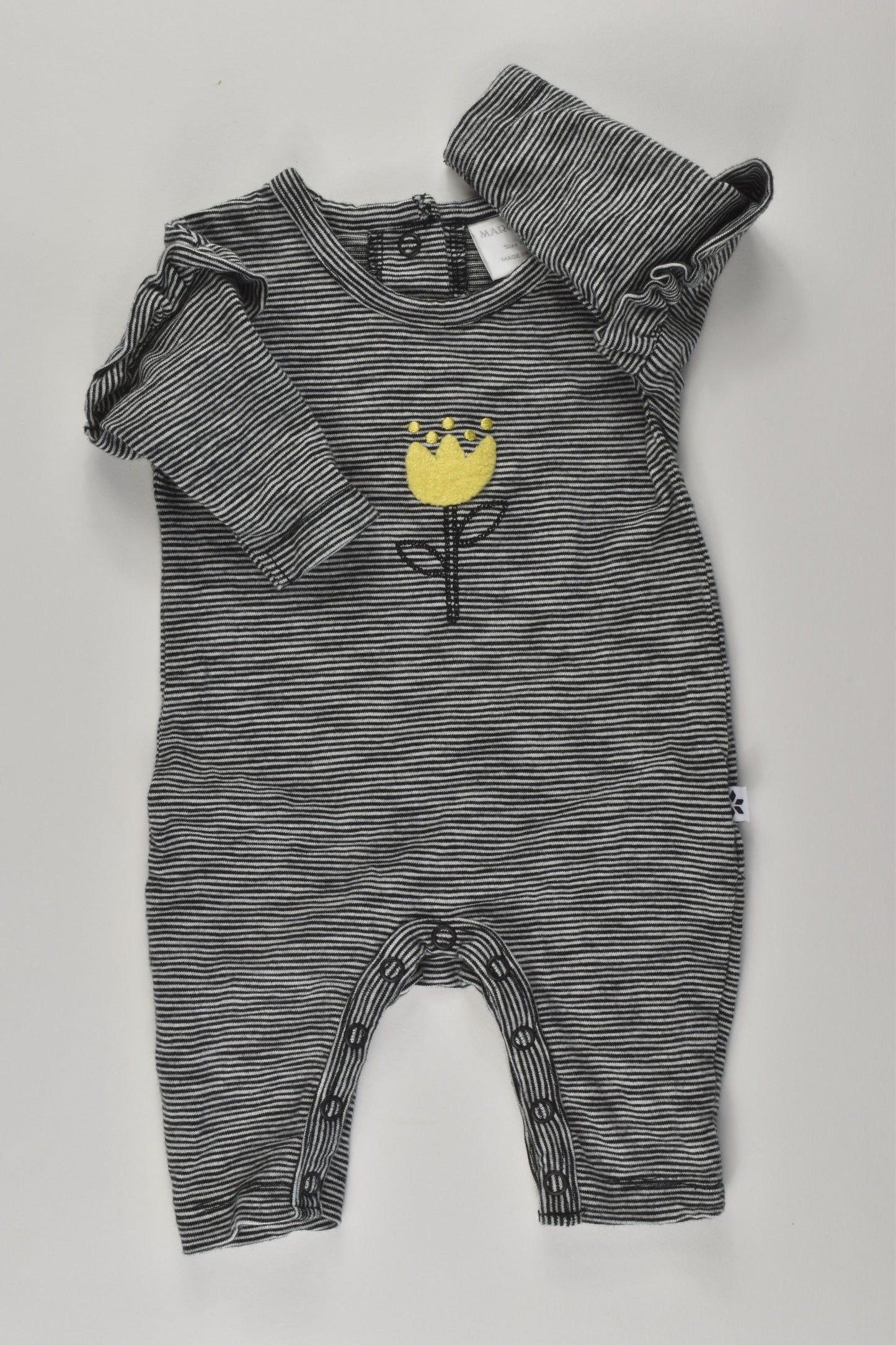 Marquise Size 0000 Flower Romper