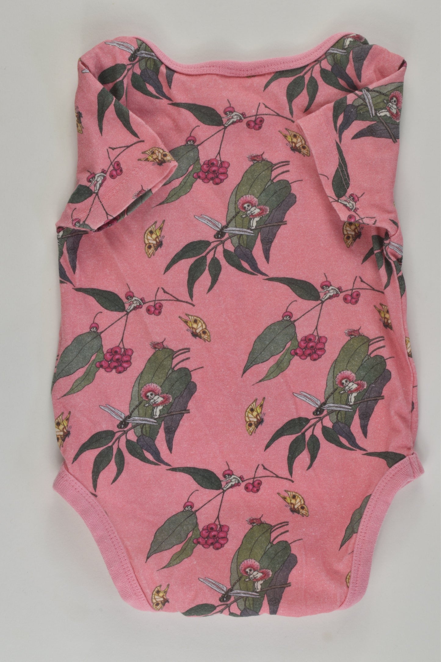 May Gibbs for Walnut Size 00 Gumnut Babies Bodysuit