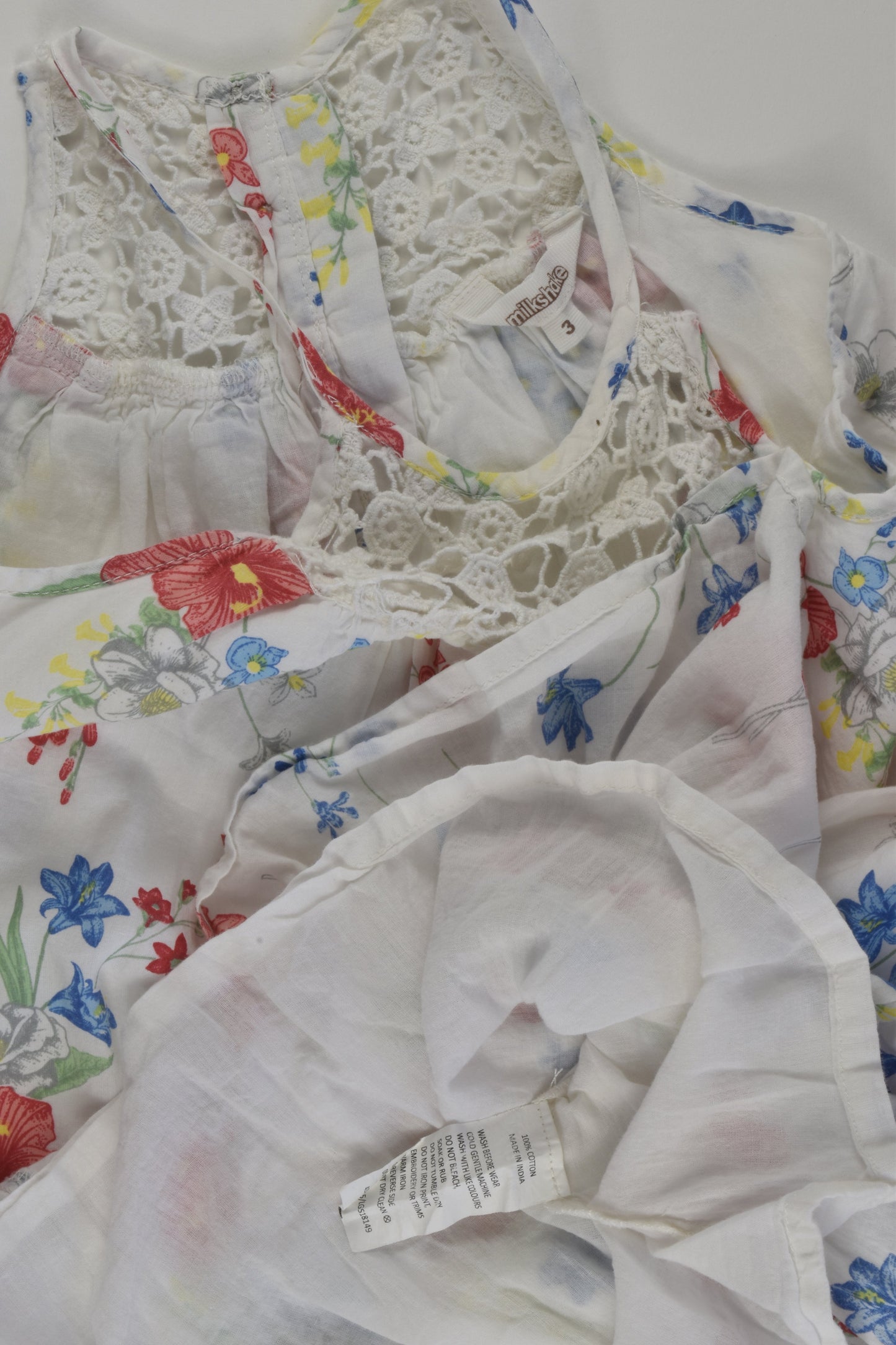 Milkshake Size 3 Lined Floral Dress
