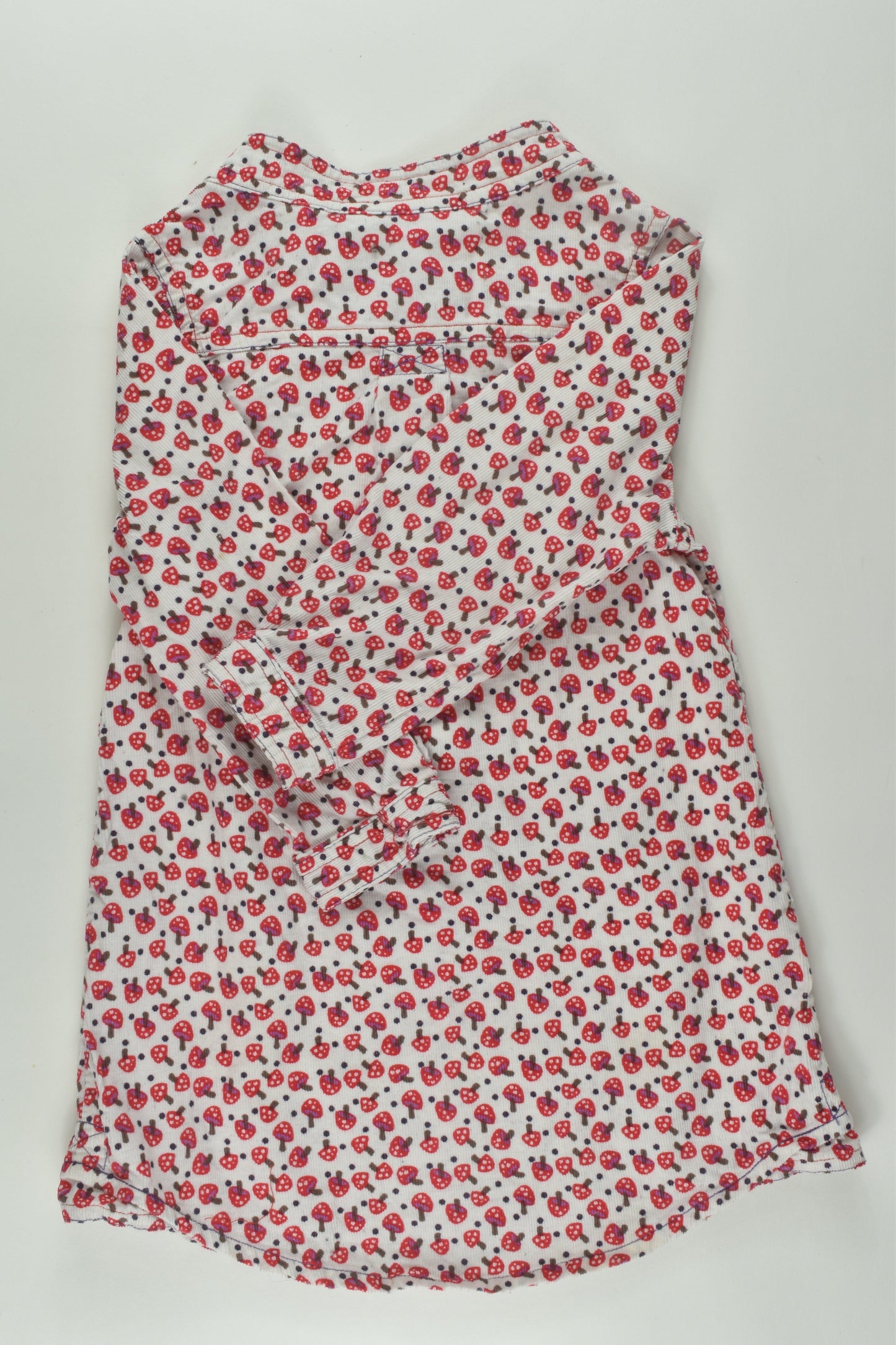 Milkshake Size 3 Mushroom Cord Dress