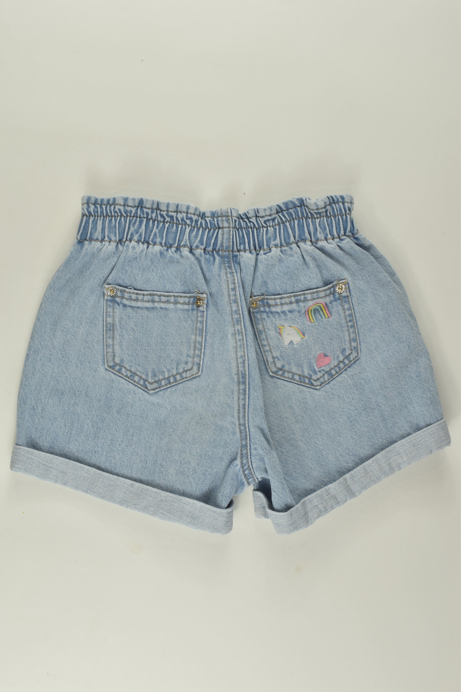 Milkshake Size 5 Unicorn Denim Shorts