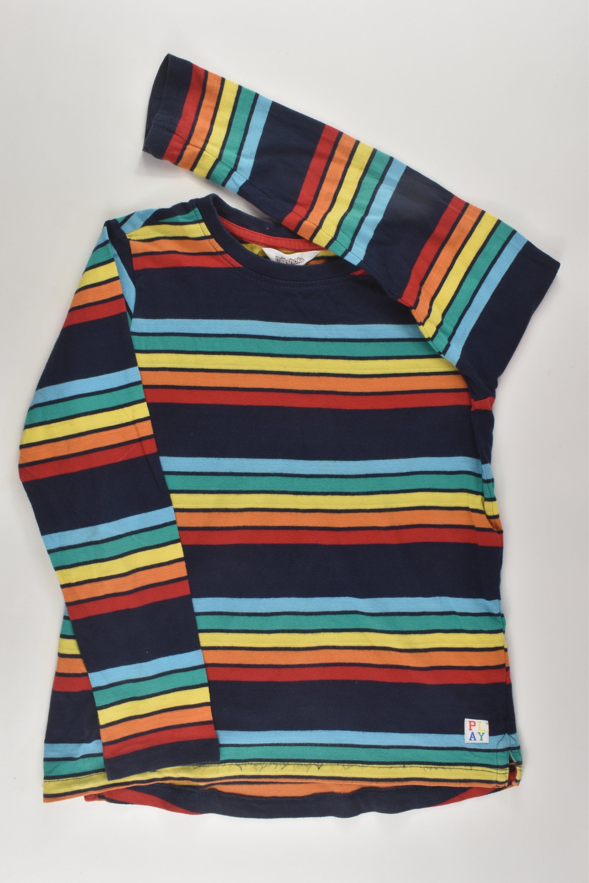 Milkshake Size 6 Striped Top