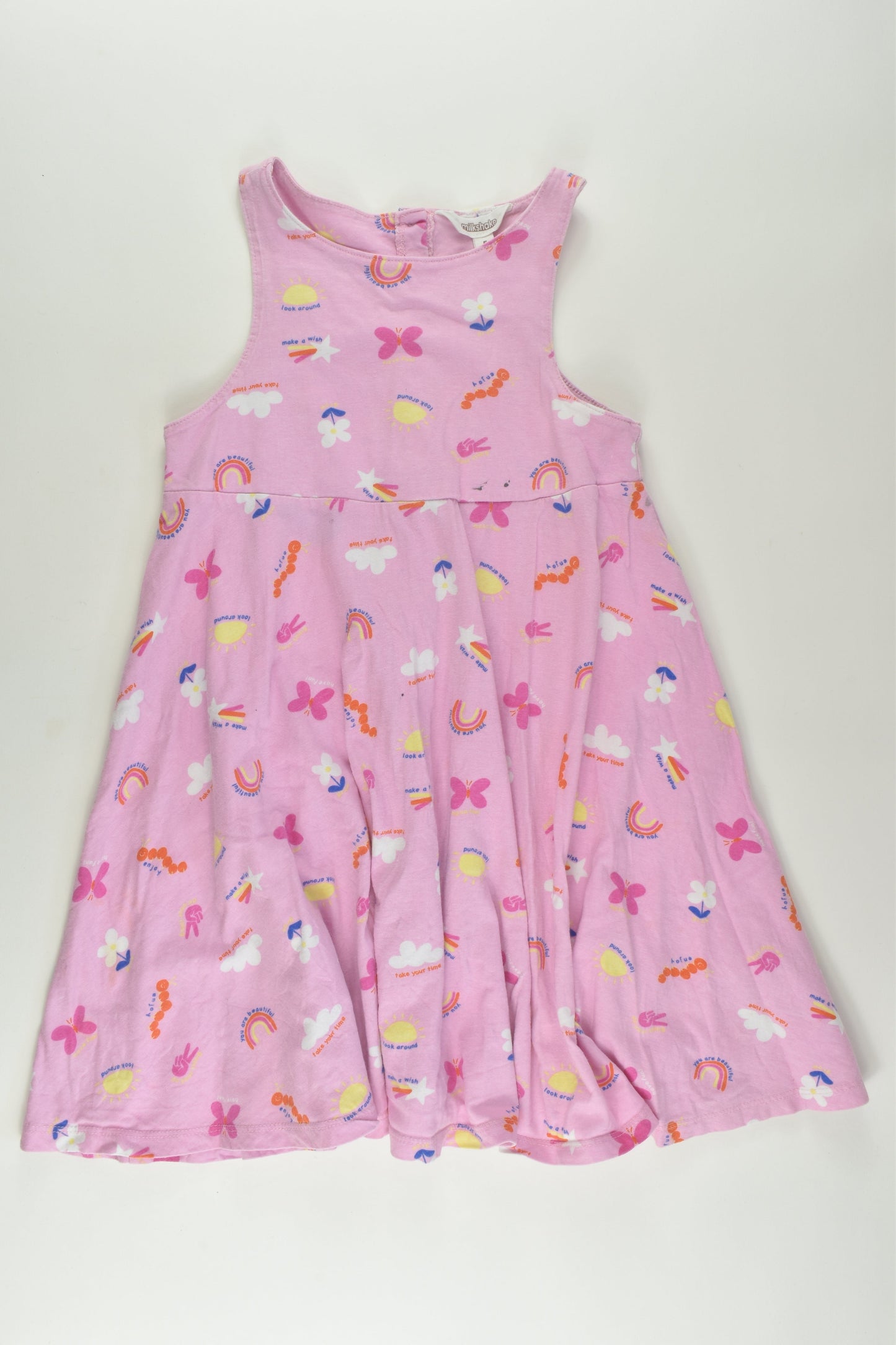 Milkshake Size 7 Rainbow Dress