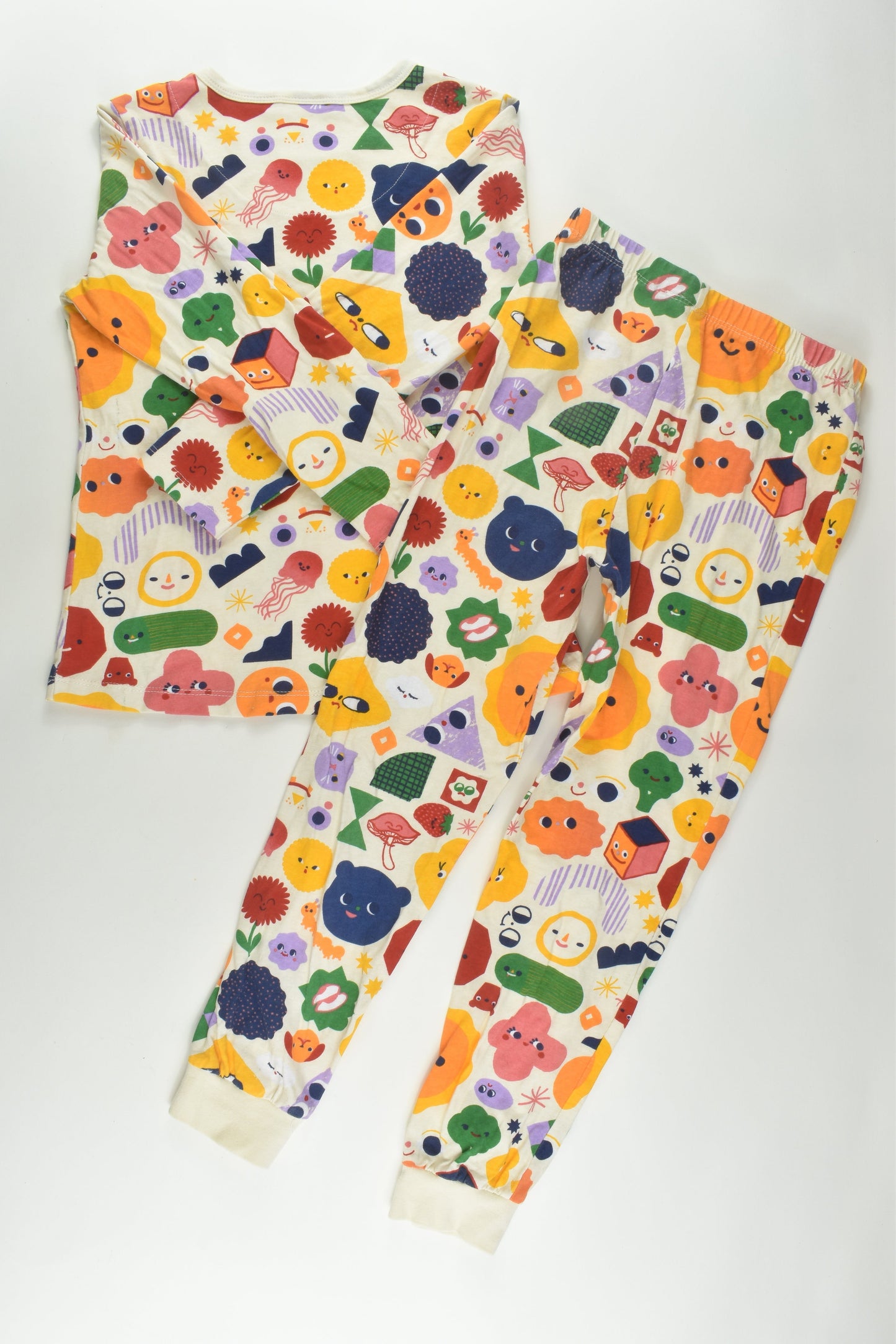 Milkshake Size 7 Retro Print Pyjamas